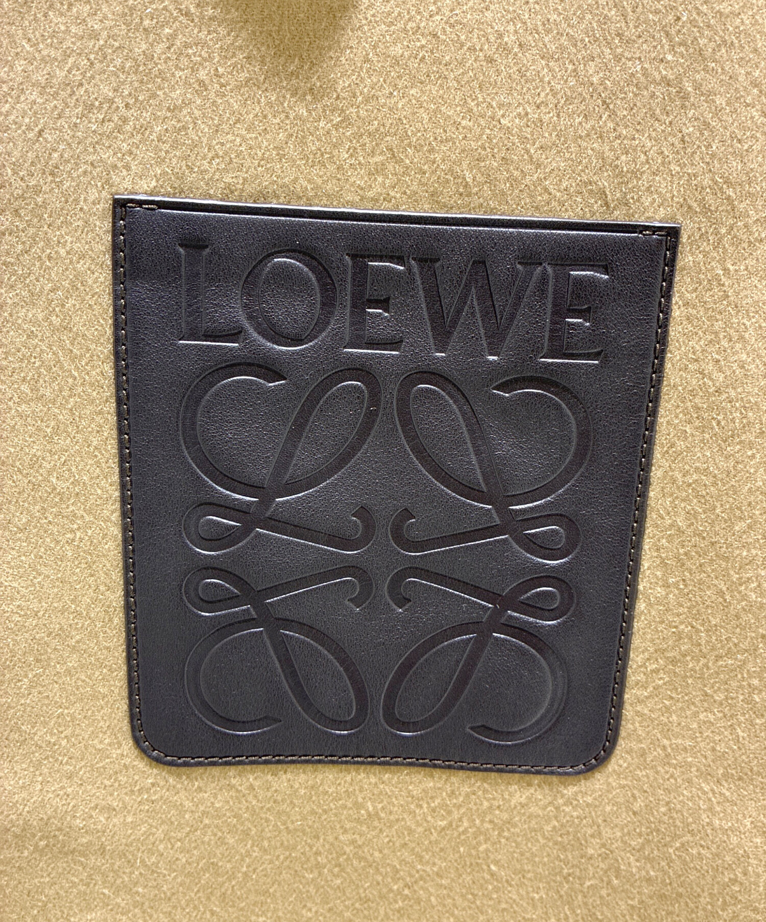 中古・古着通販】LOEWE (ロエベ) ワークウエアジャケット ベージュ 
