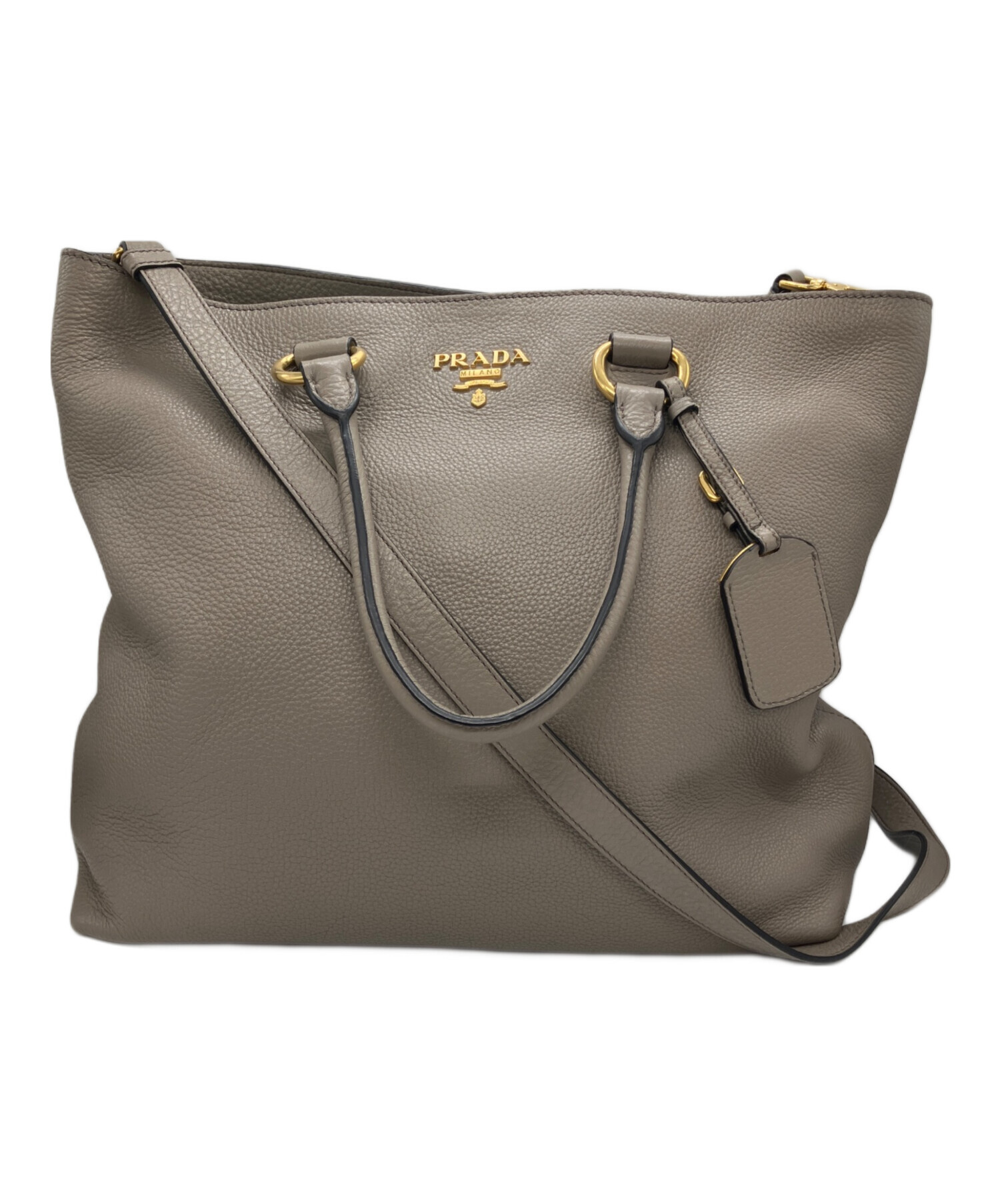 中古・古着通販】PRADA (プラダ) 2WAYバッグ ベージュ｜ブランド・古着