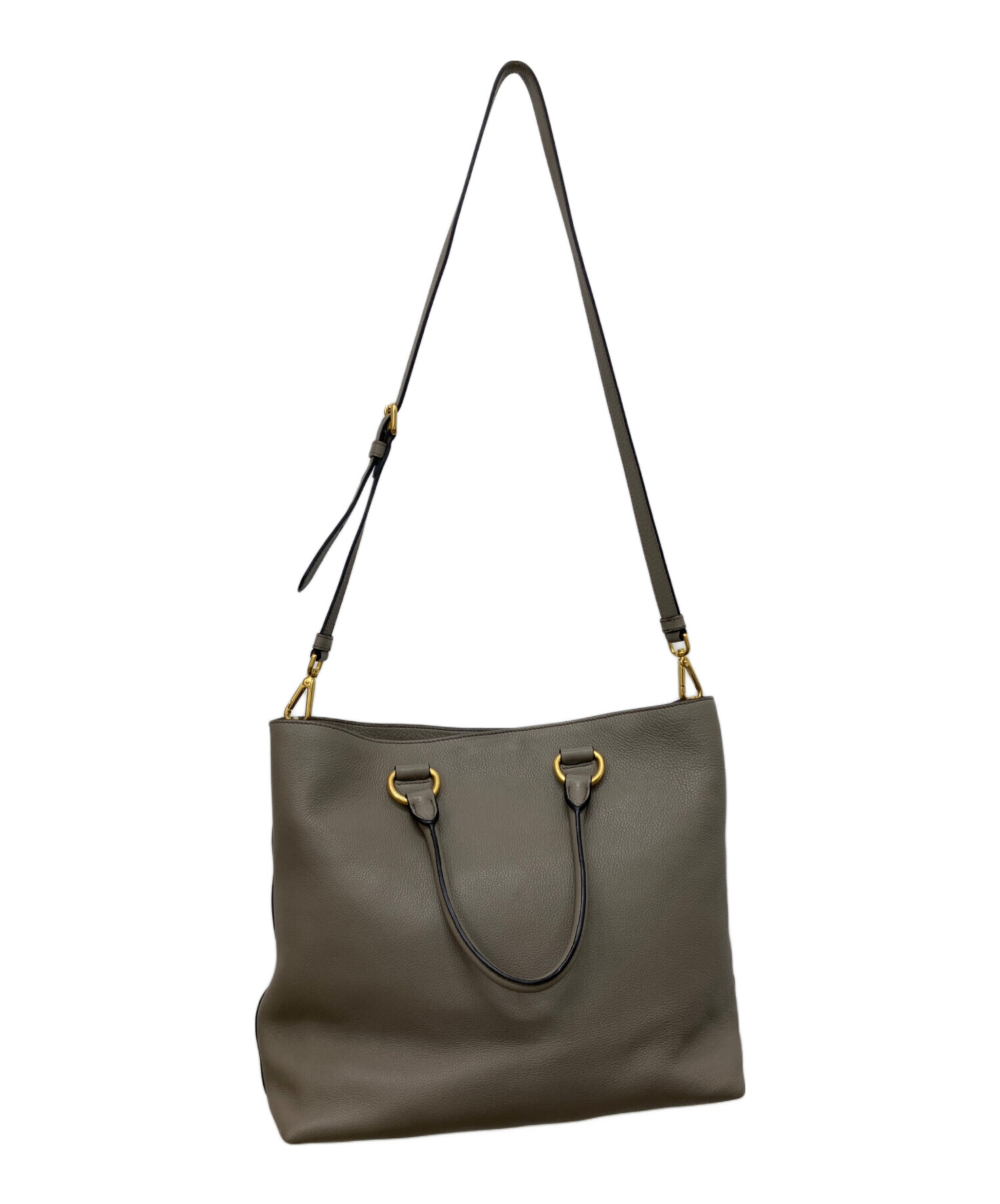 中古・古着通販】PRADA (プラダ) 2WAYバッグ ベージュ｜ブランド・古着