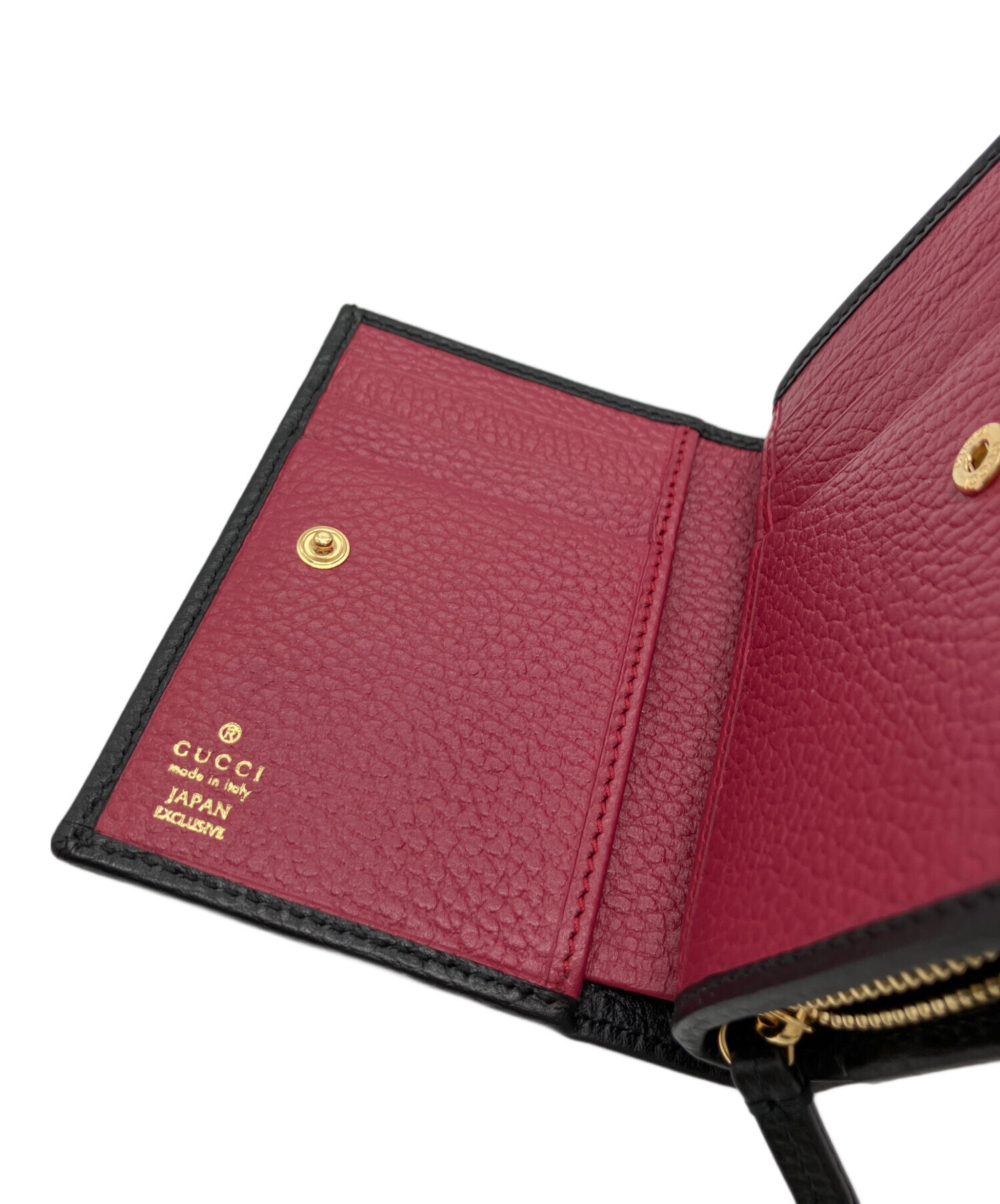中古・古着通販】GUCCI (グッチ) 日本限定 ダブルG 二つ折りウォレット 