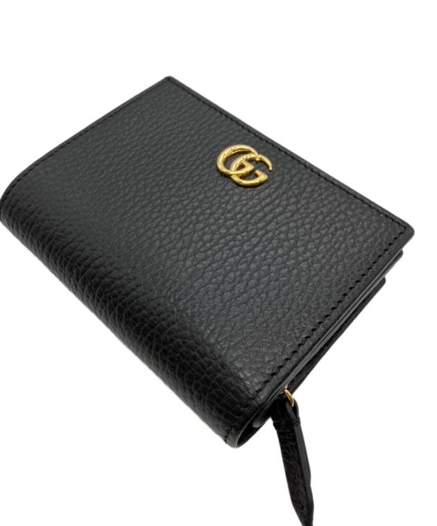中古・古着通販】GUCCI (グッチ) 日本限定 ダブルG 二つ折りウォレット