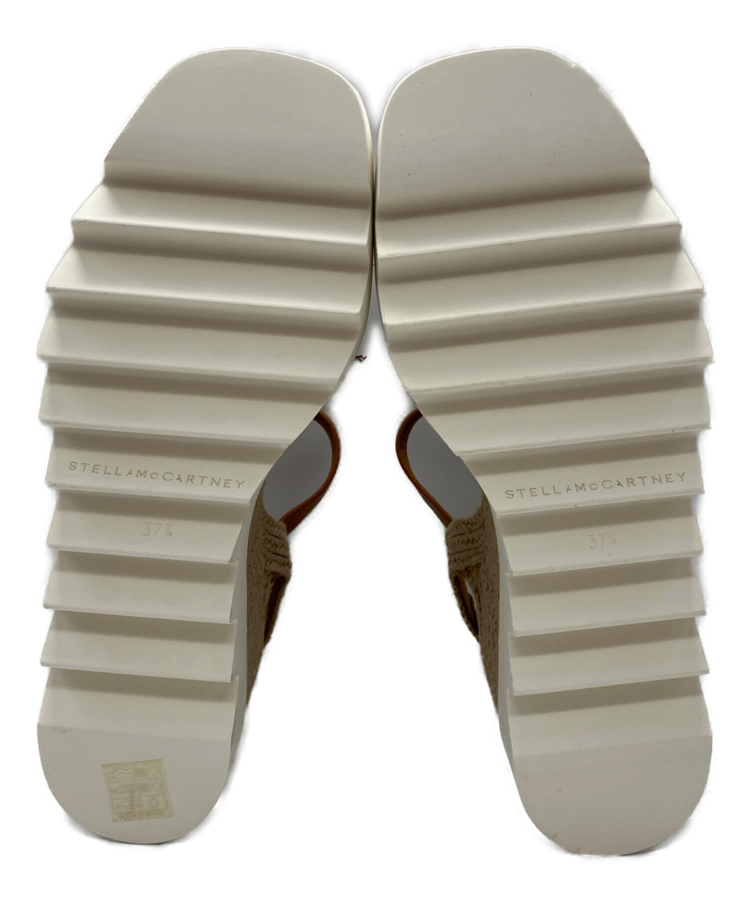 ステラマッカートニー エミリー プラットフォーム サンダル ブラウン 24㎝ 中古・古着通販】STELLA McCARTNEY (ステラマッカートニー) エリス