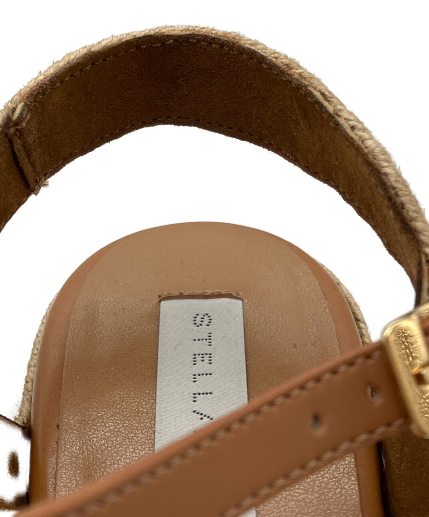 ステラマッカートニー エミリー プラットフォーム サンダル ブラウン 24㎝ 中古・古着通販】STELLA McCARTNEY (ステラマッカートニー) エリス