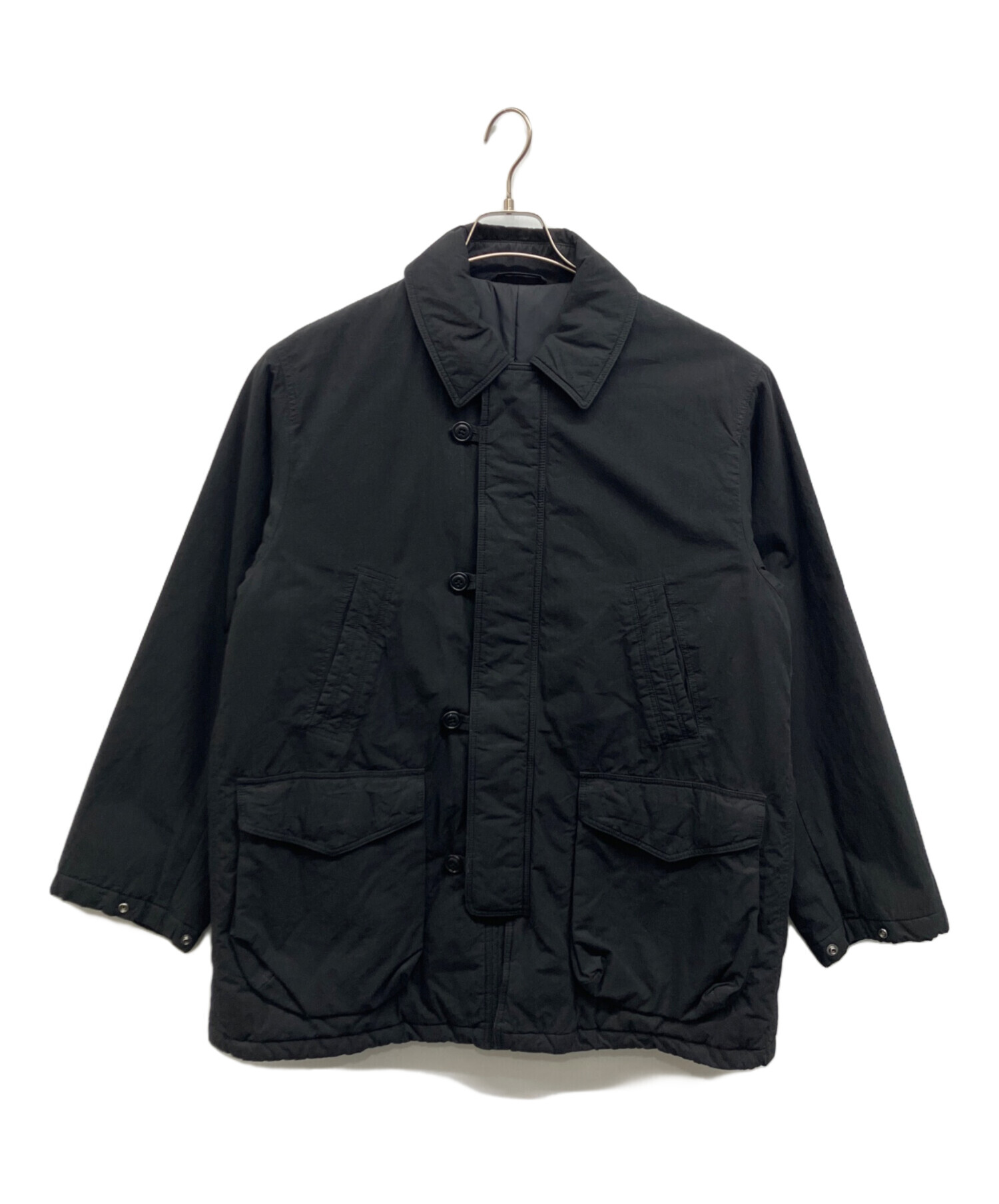 steven alan バフ ジープ コート ブラック S 新品未使用タグ付き 中古・古着通販】STEVEN ALAN (スティーブンアラン) バフ ジープ