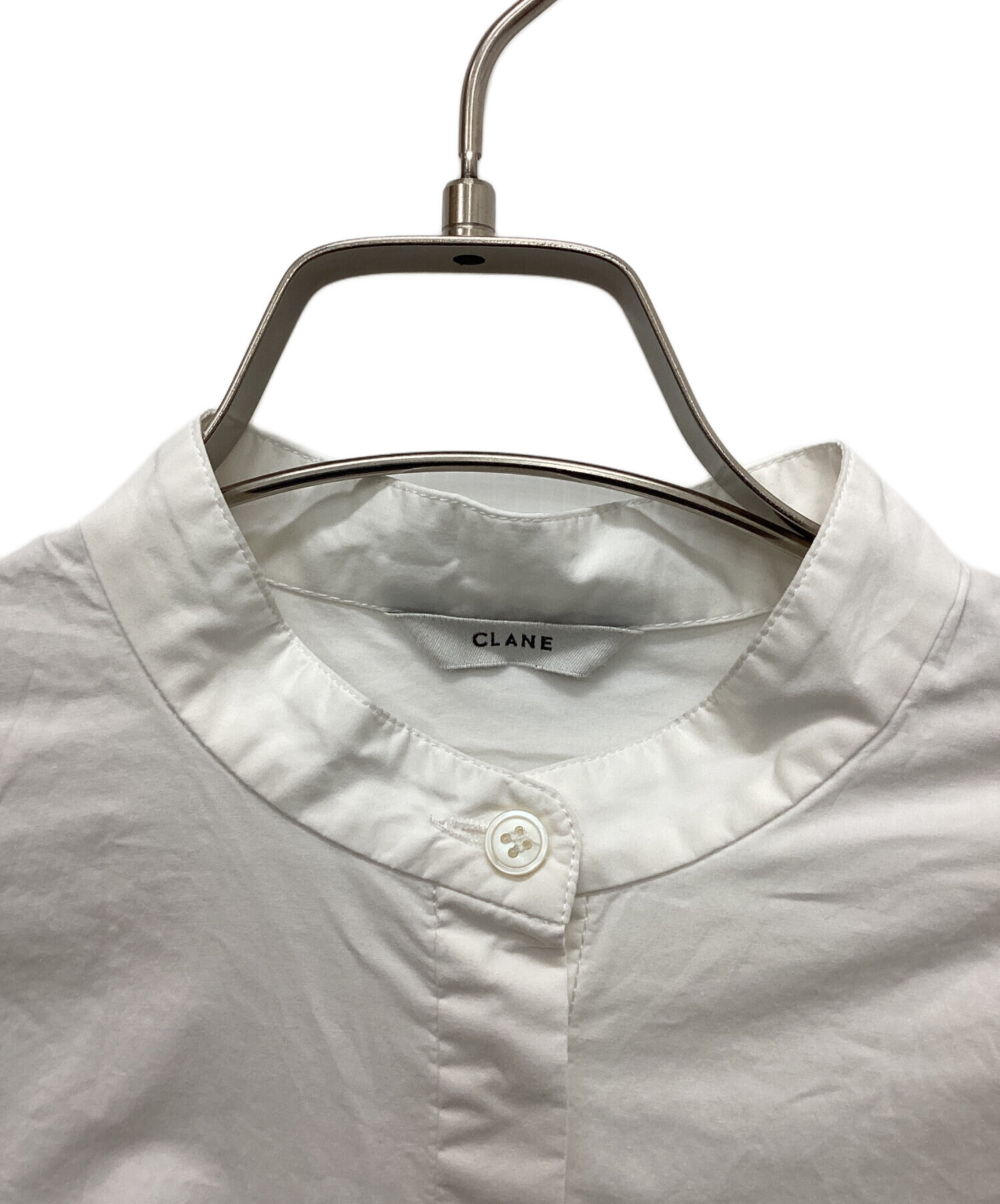 中古・古着通販】CLANE (クラネ) BALLOON CUFF SHIRT ホワイト サイズ