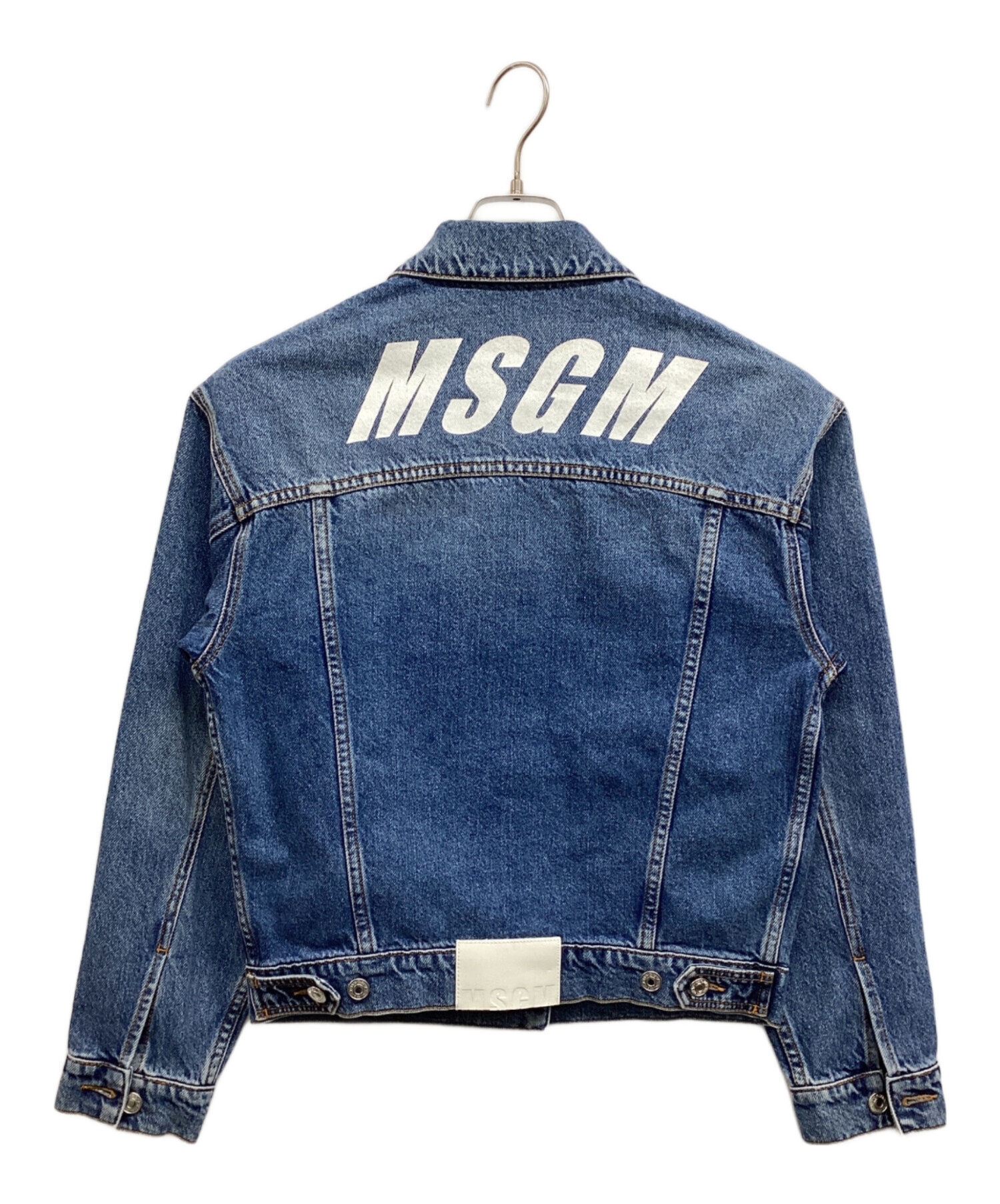 半額通販 MSGM エムエスジイエム デニムジャケット ジージャン キッズ 