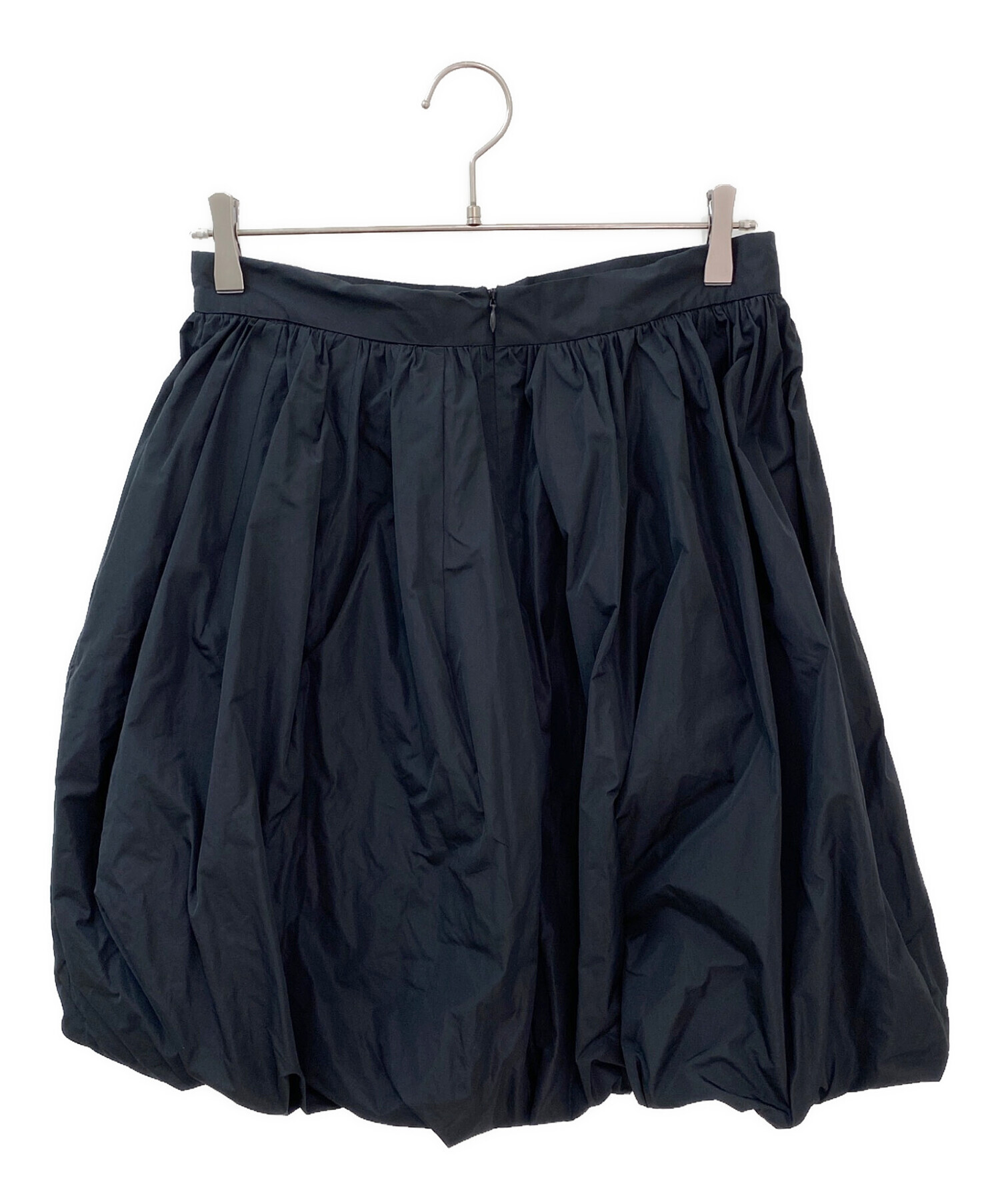 PATOU パトゥ ひざ丈スカート 36(XS位) 黒 【古着】【中古】 PATOU  