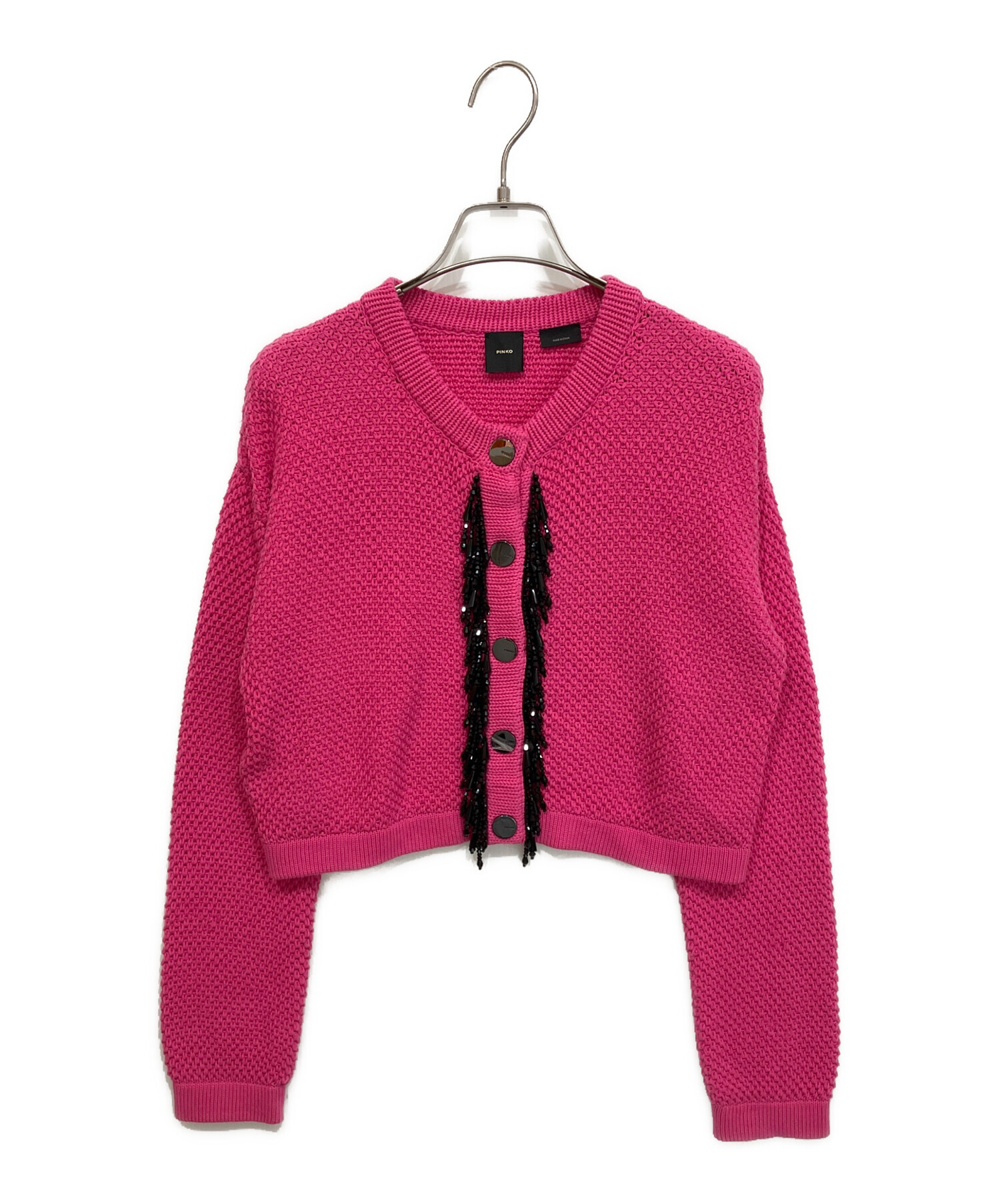 最終値下げ中！anuans ビジューニットジャケット PNK ピンク 中古・古着通販】PINKO (ピンコ) ビジューニットジャケット