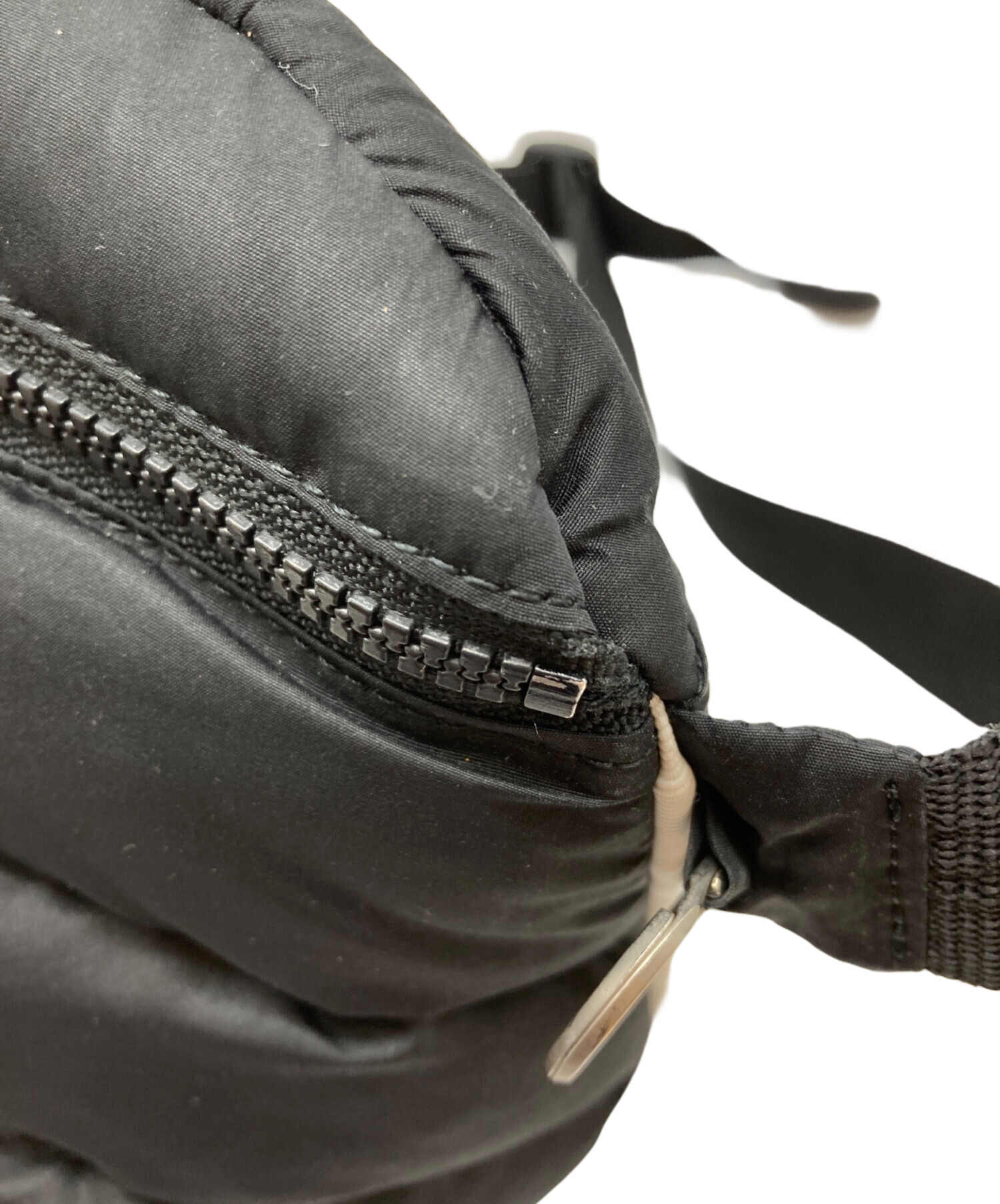 中古・古着通販】LUDLOW (ラドロー) Quilted belt bag ブラック