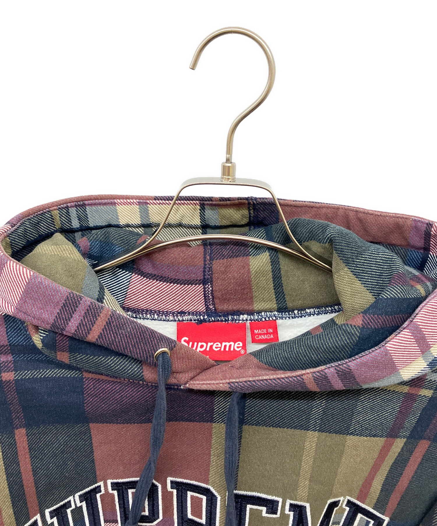 中古・古着通販】SUPREME (シュプリーム) アーチロゴパーカー ネイビー