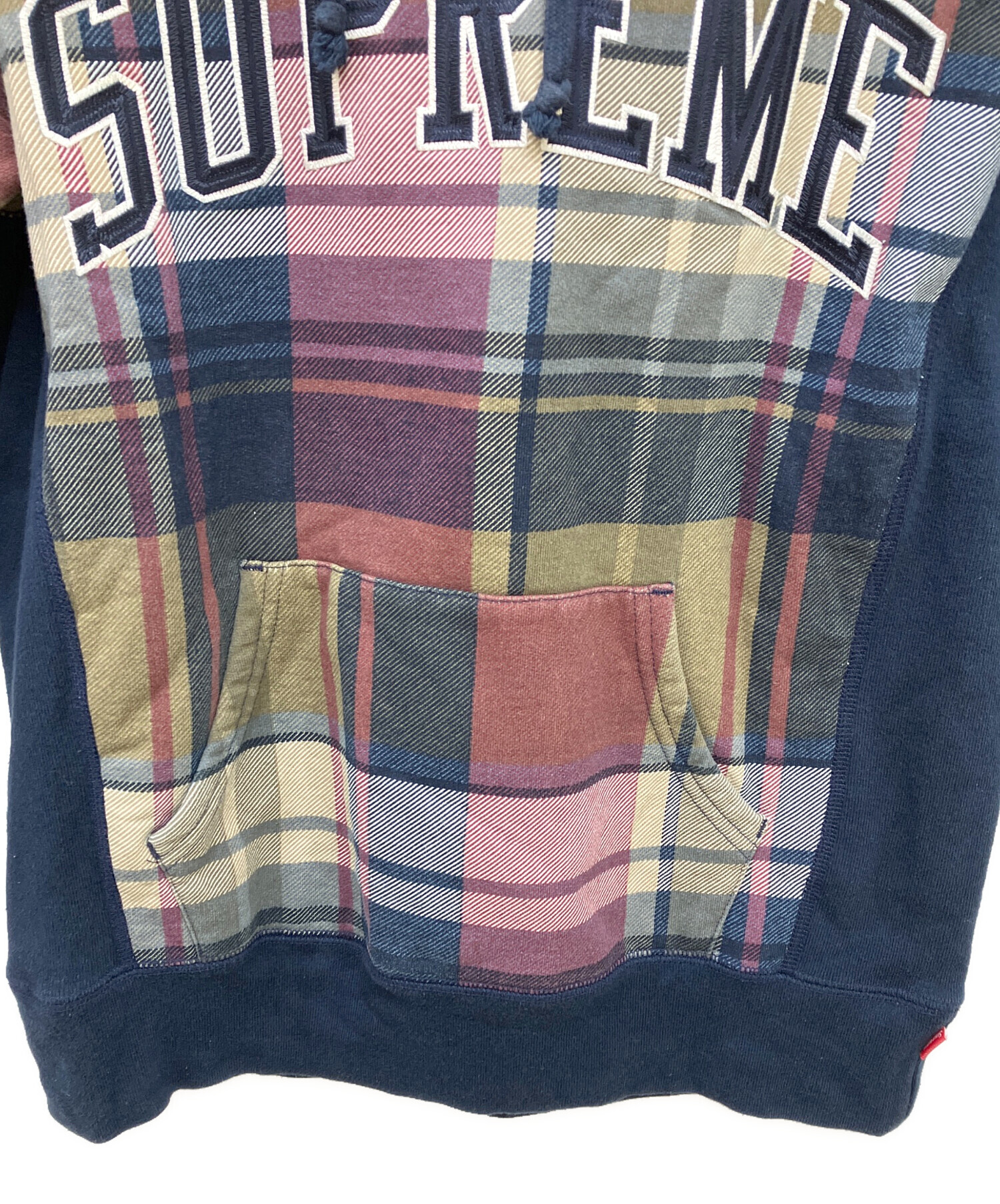 中古・古着通販】SUPREME (シュプリーム) アーチロゴパーカー ネイビー 