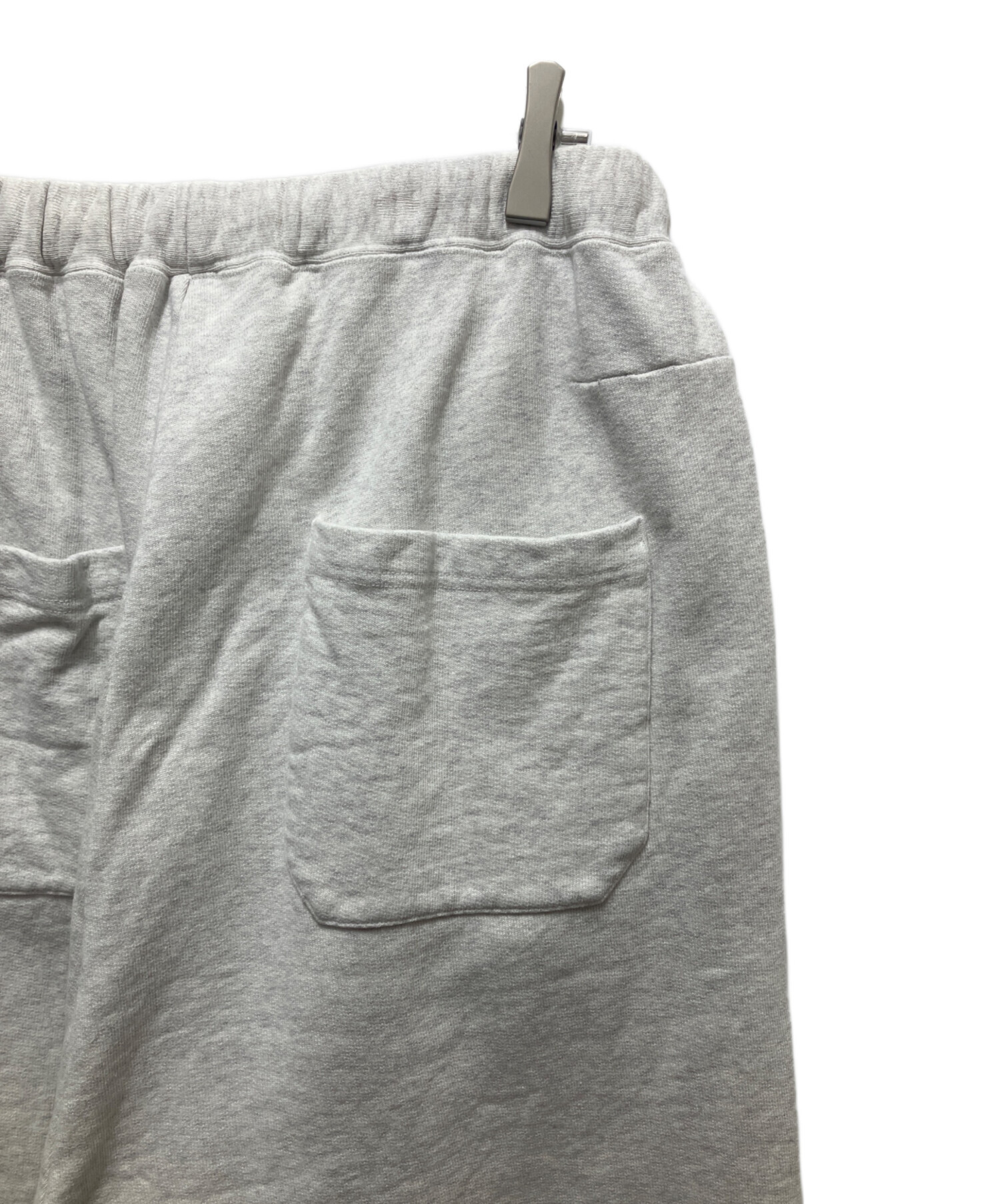 中古・古着通販】ANCELLM (アンセルム) 3/4 TUCK SWEAT SHORTS ライト