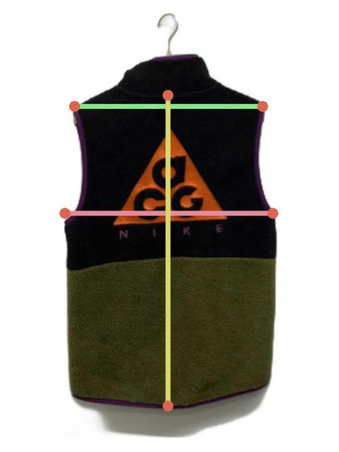 【美品】【希少】NIKE acg ベスト Mサイズ(日本M〜L) NIKE AS U ACG BUTTLES VEST VELVET BROWN/SANDDRIFT/SANDDRIFT 22FA-I