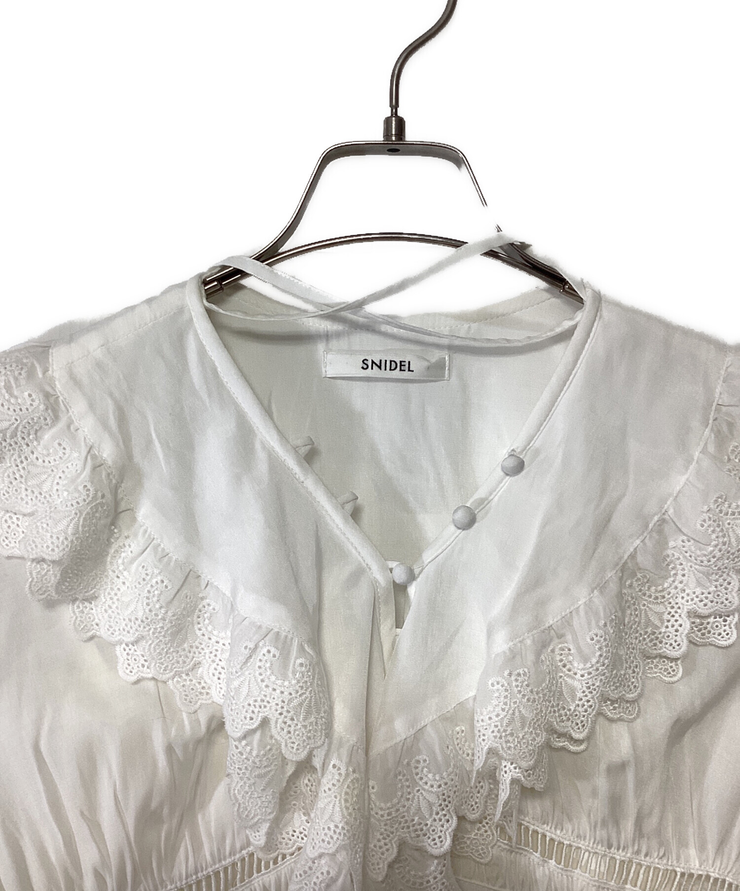 中古・古着通販】Snidel (スナイデル) コットンライクラッフル