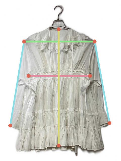 中古・古着通販】Snidel (スナイデル) コットンライクラッフルカラー