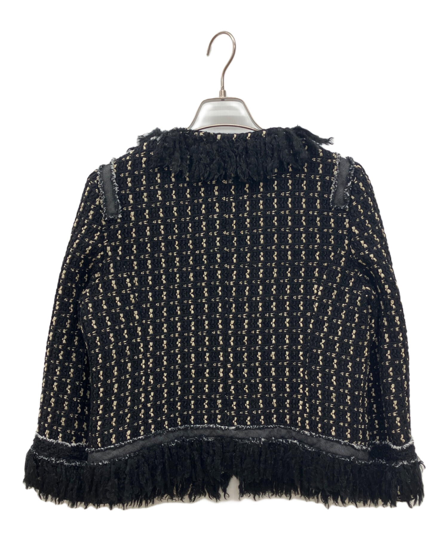 中古・古着通販】TO BE CHIC (トゥービーシック) ノーカラーツイード