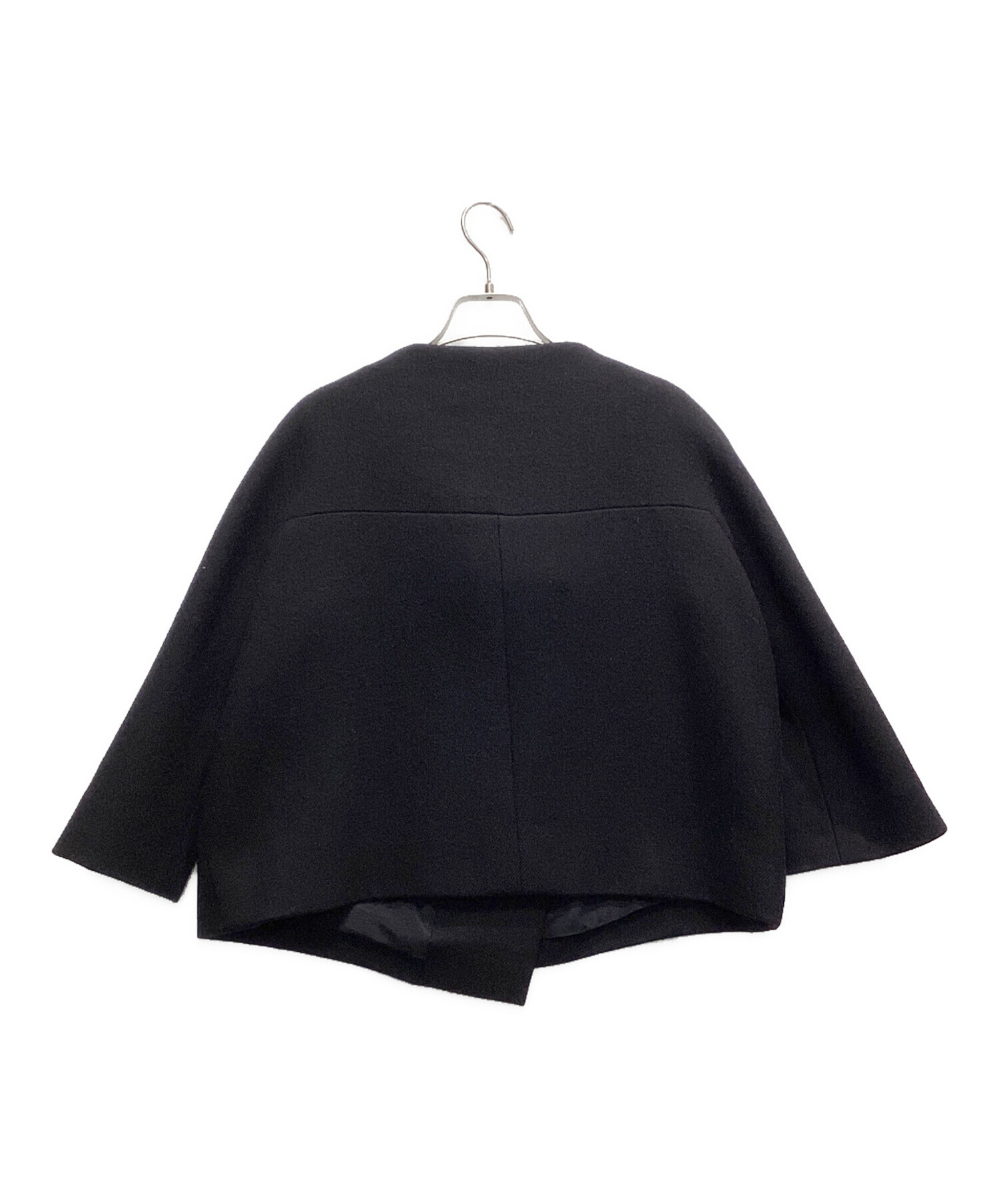 中古・古着通販】BALENCIAGA (バレンシアガ) ノーカラーウール