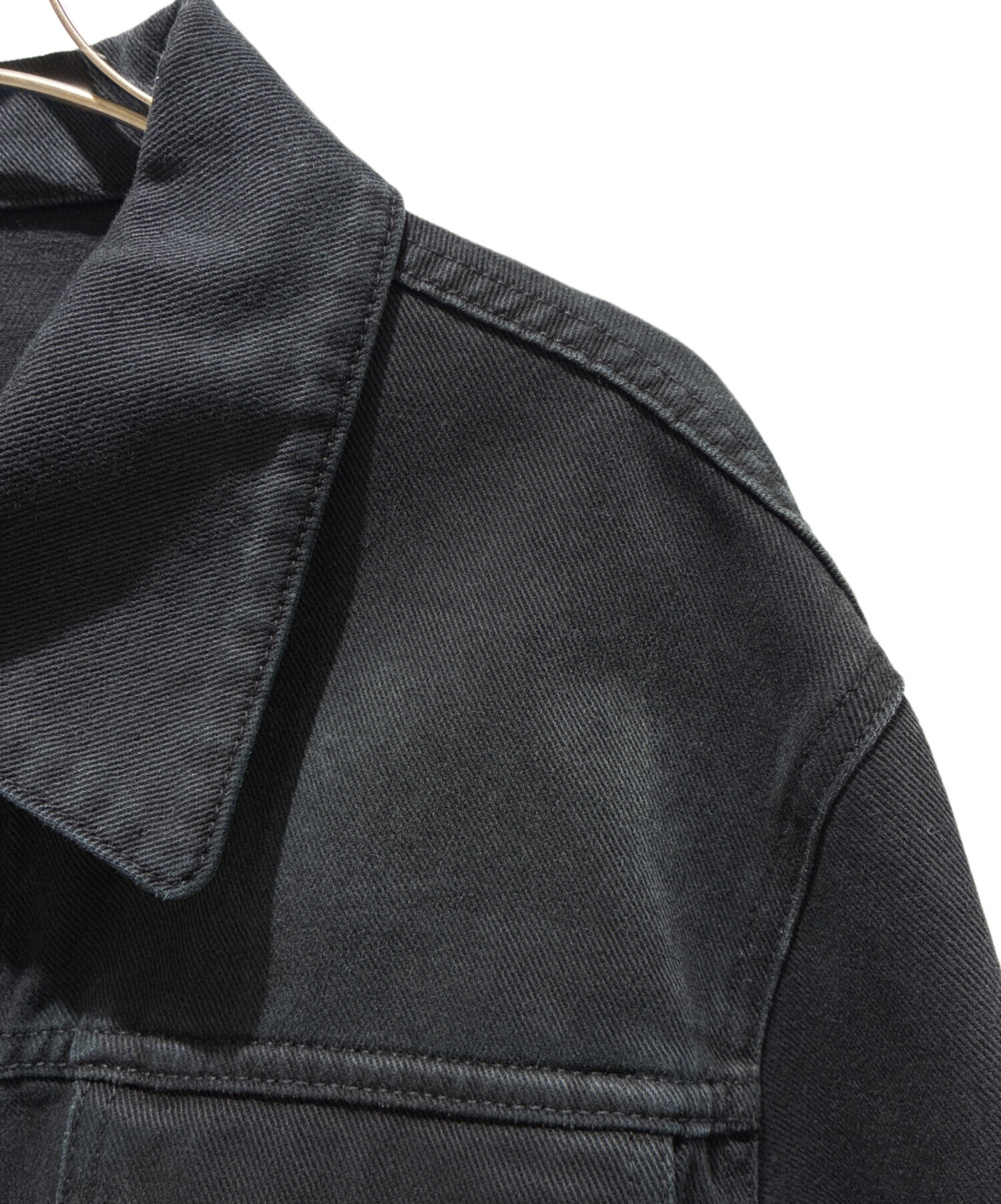 中古・古着通販】PRADA (プラダ) デニム ブルゾンジャケット ブラック