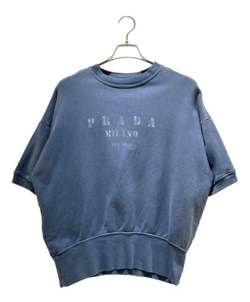 中古・古着通販】PRADA (プラダ) 半袖コットンスウェットシャツ