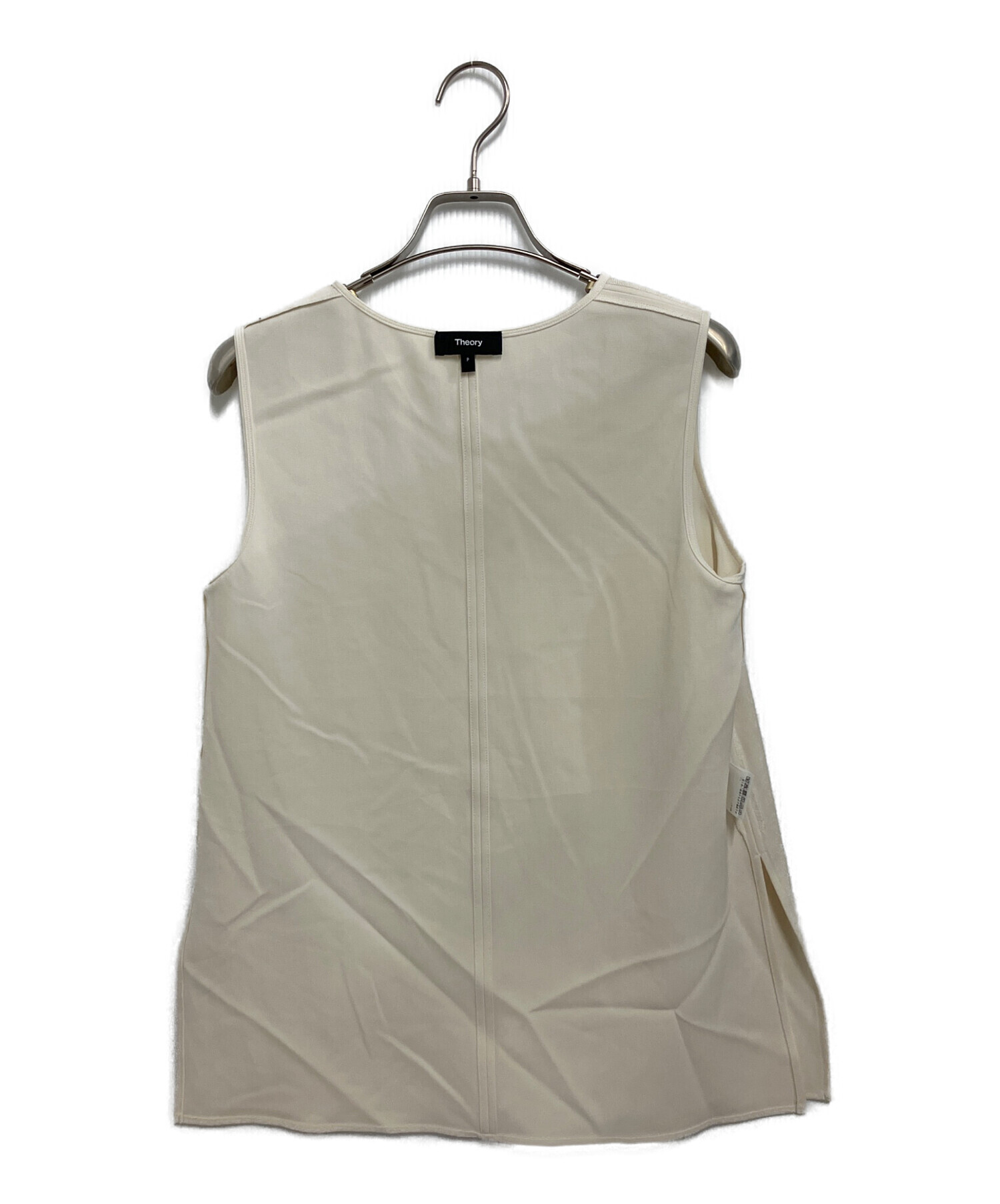 中古・古着通販】theory (セオリー) Admiral Crepe Vneck Top 