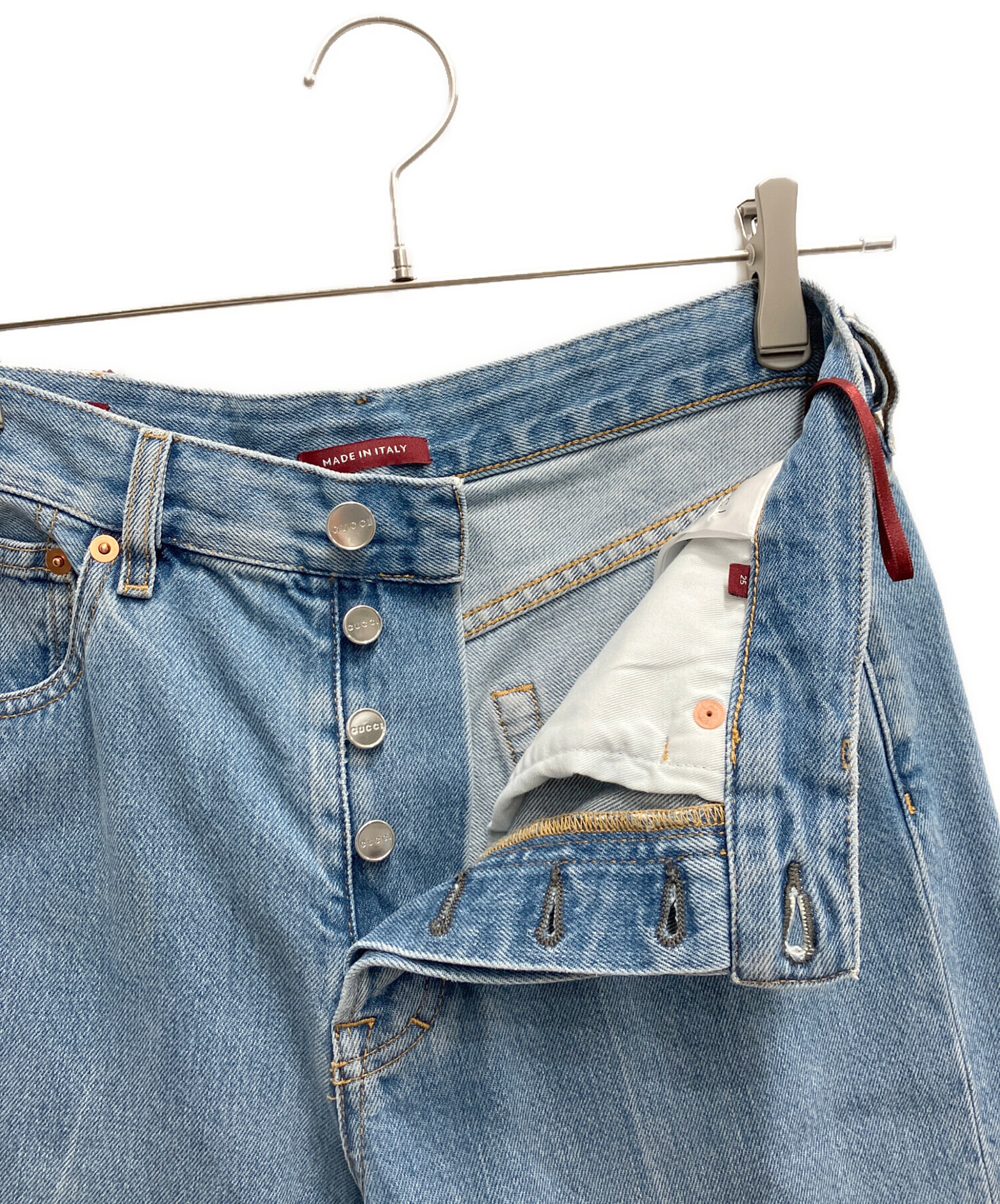 エルゴラ m92199000573 中古・古着通販】GUCCI (グッチ) ストレートレッグ デニム インディゴ