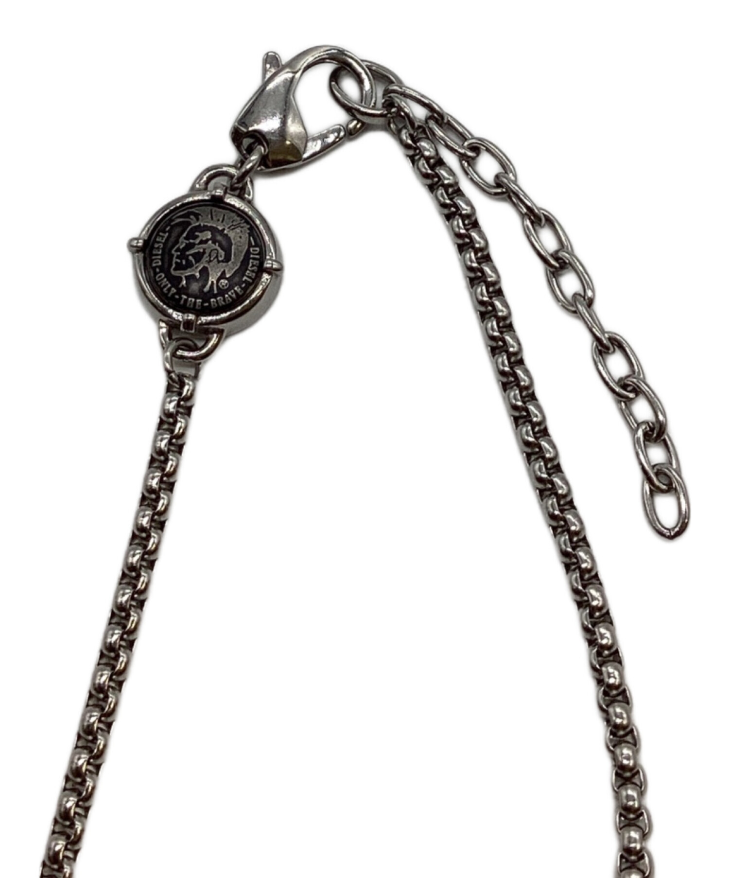 中古・古着通販】DIESEL (ディーゼル) ダブルリングネックレス