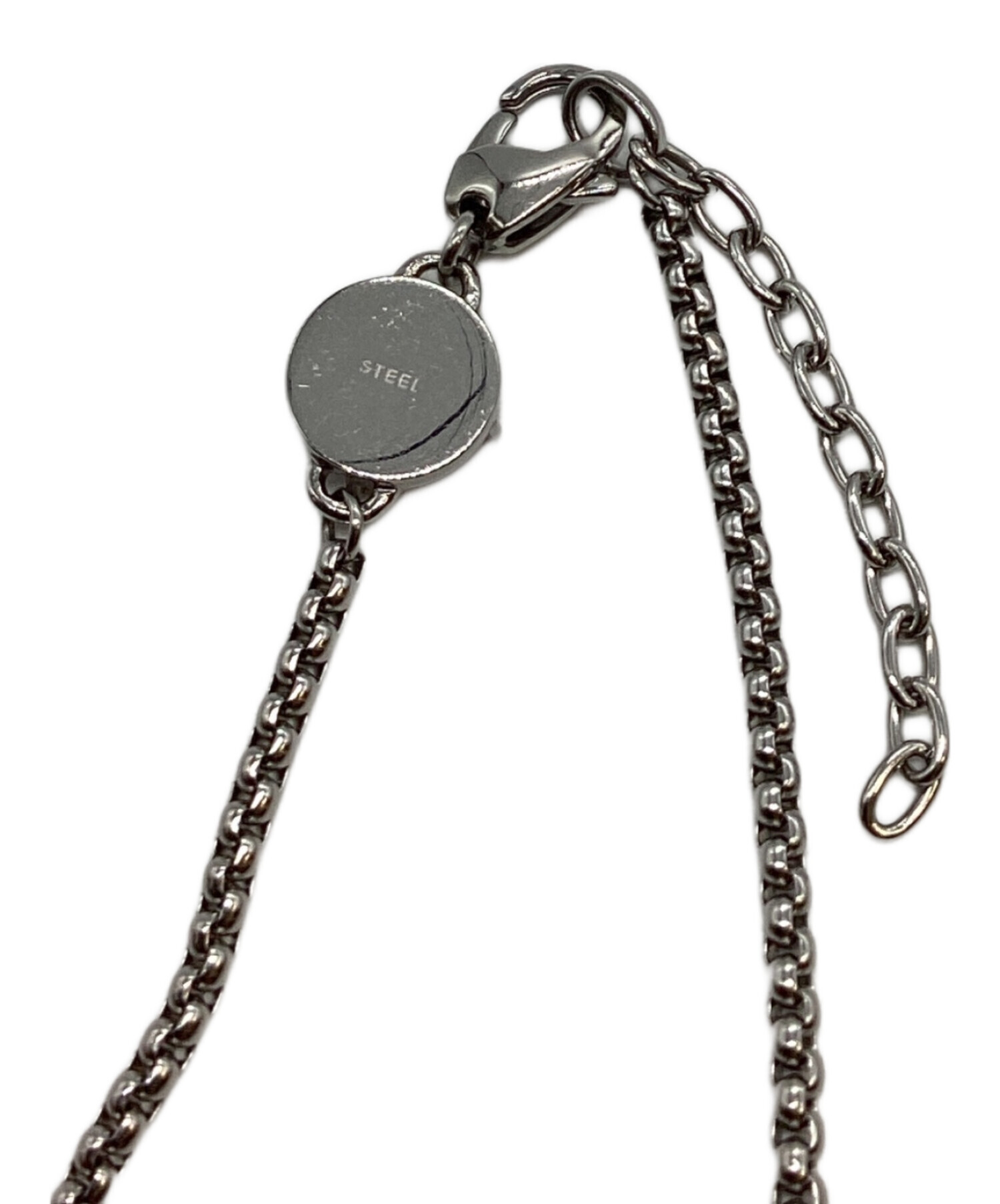 中古・古着通販】DIESEL (ディーゼル) ダブルリングネックレス