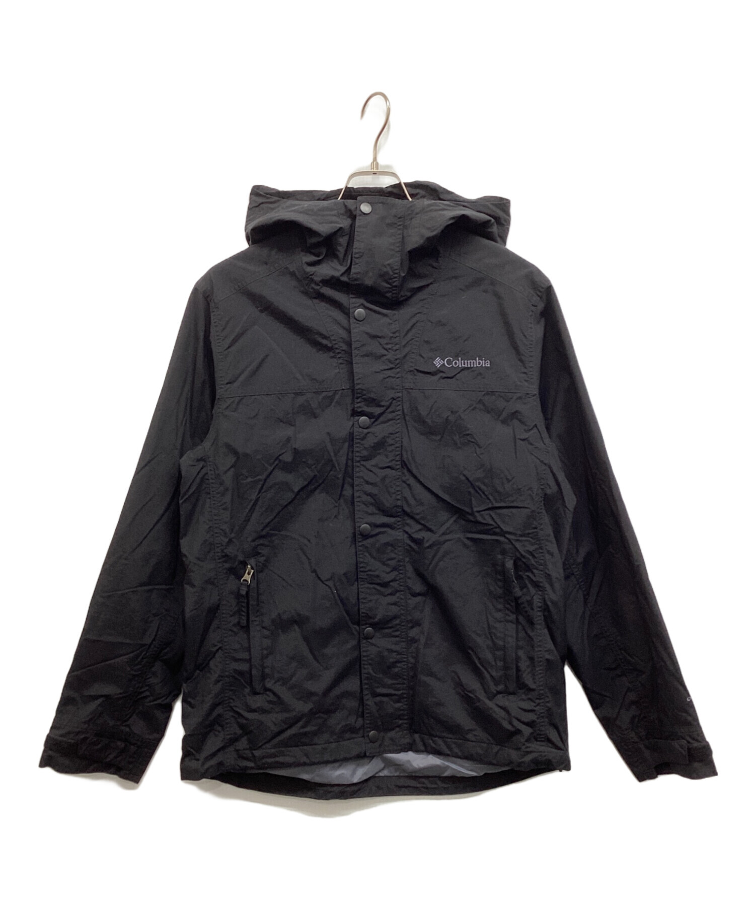 中古・古着通販】Columbia (コロンビア) マウンテンパーカー ブラック