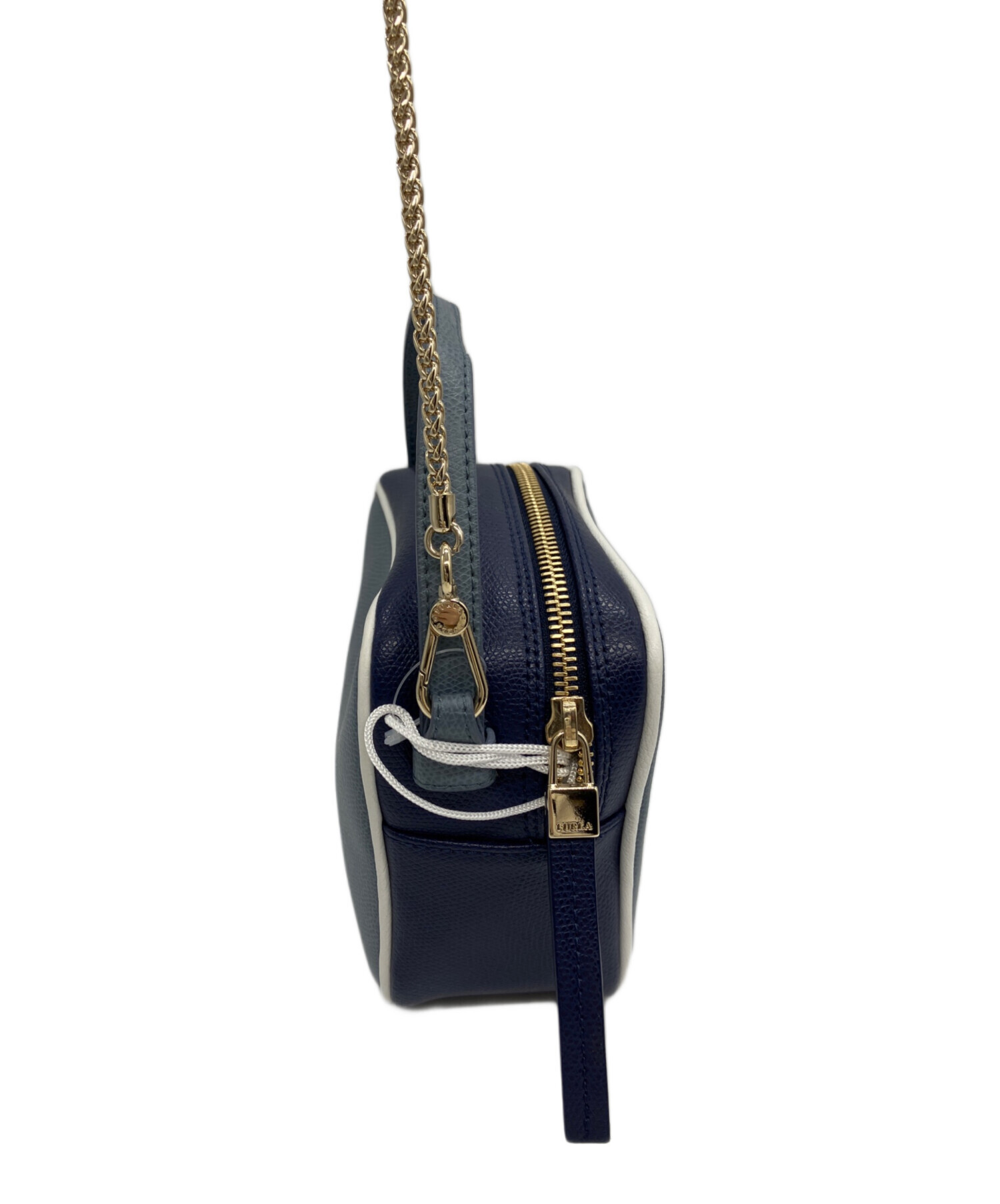 中古・古着通販】FURLA (フルラ) ショルダーバッグ ネイビー｜ブランド