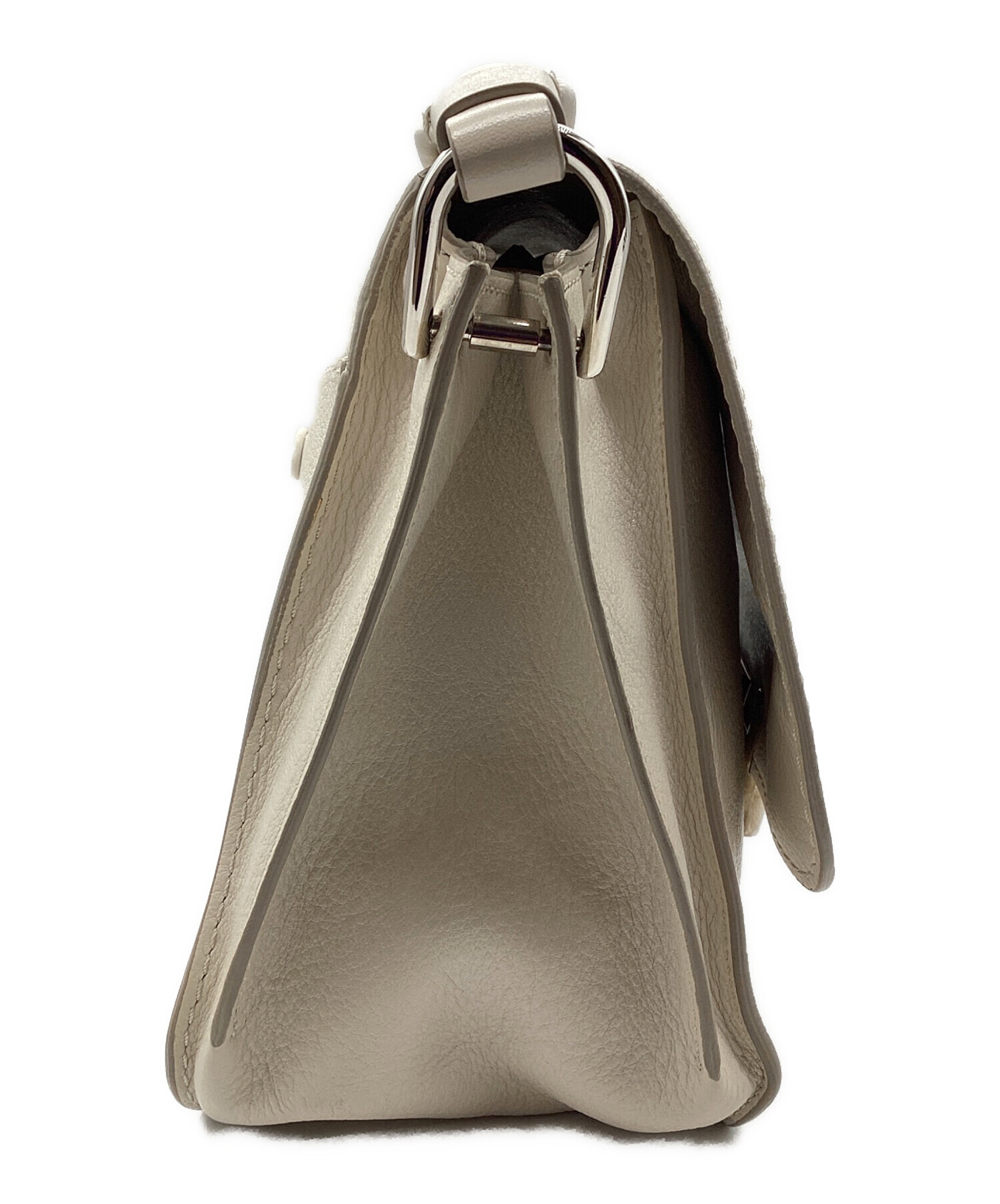 中古・古着通販】TOD'S (トッズ) ダブルT レザー 2WAY ショルダー