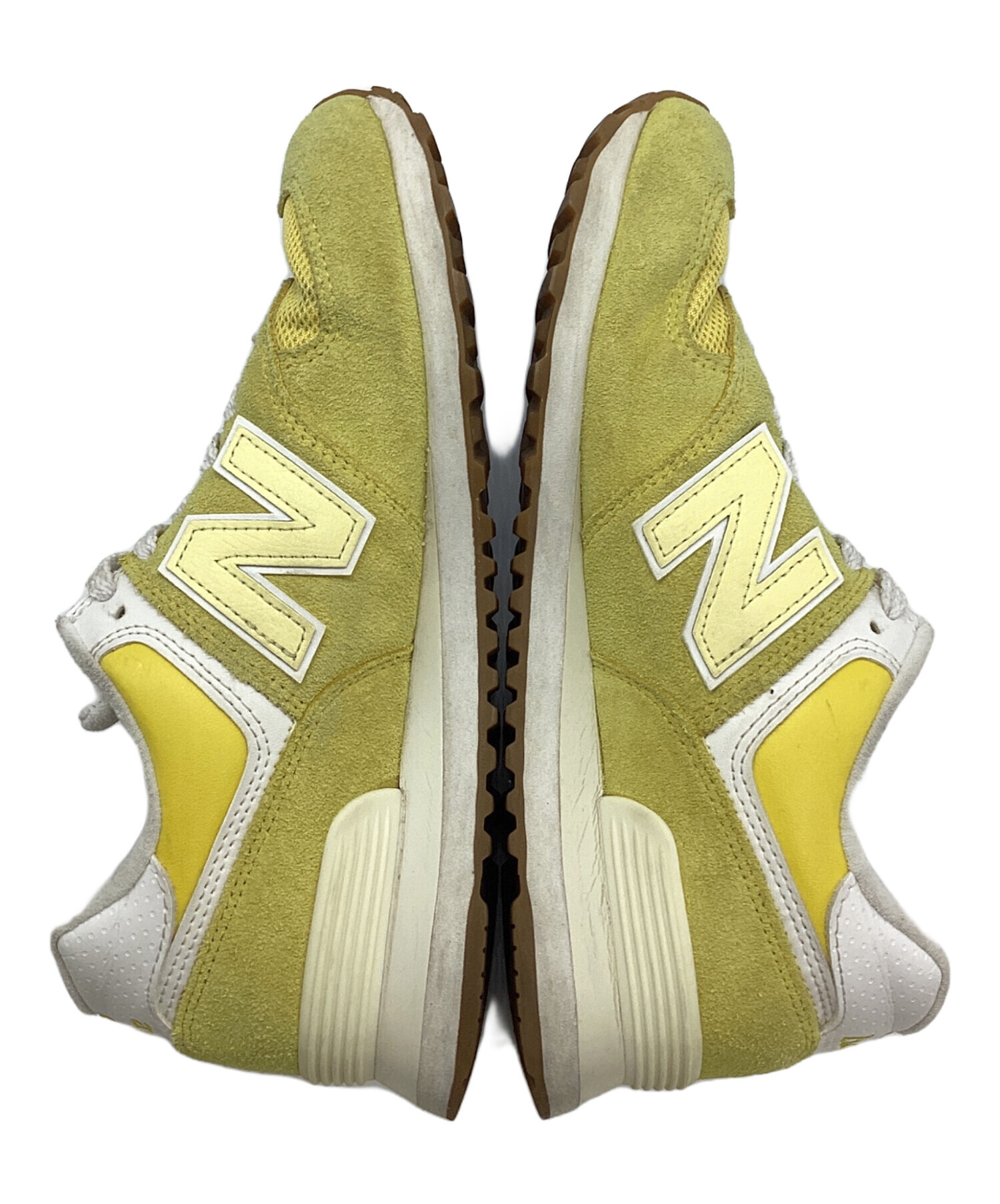 New Balance イエロー スニーカー 中古・古着通販】NEW BALANCE (ニューバランス) ローカットスニーカー