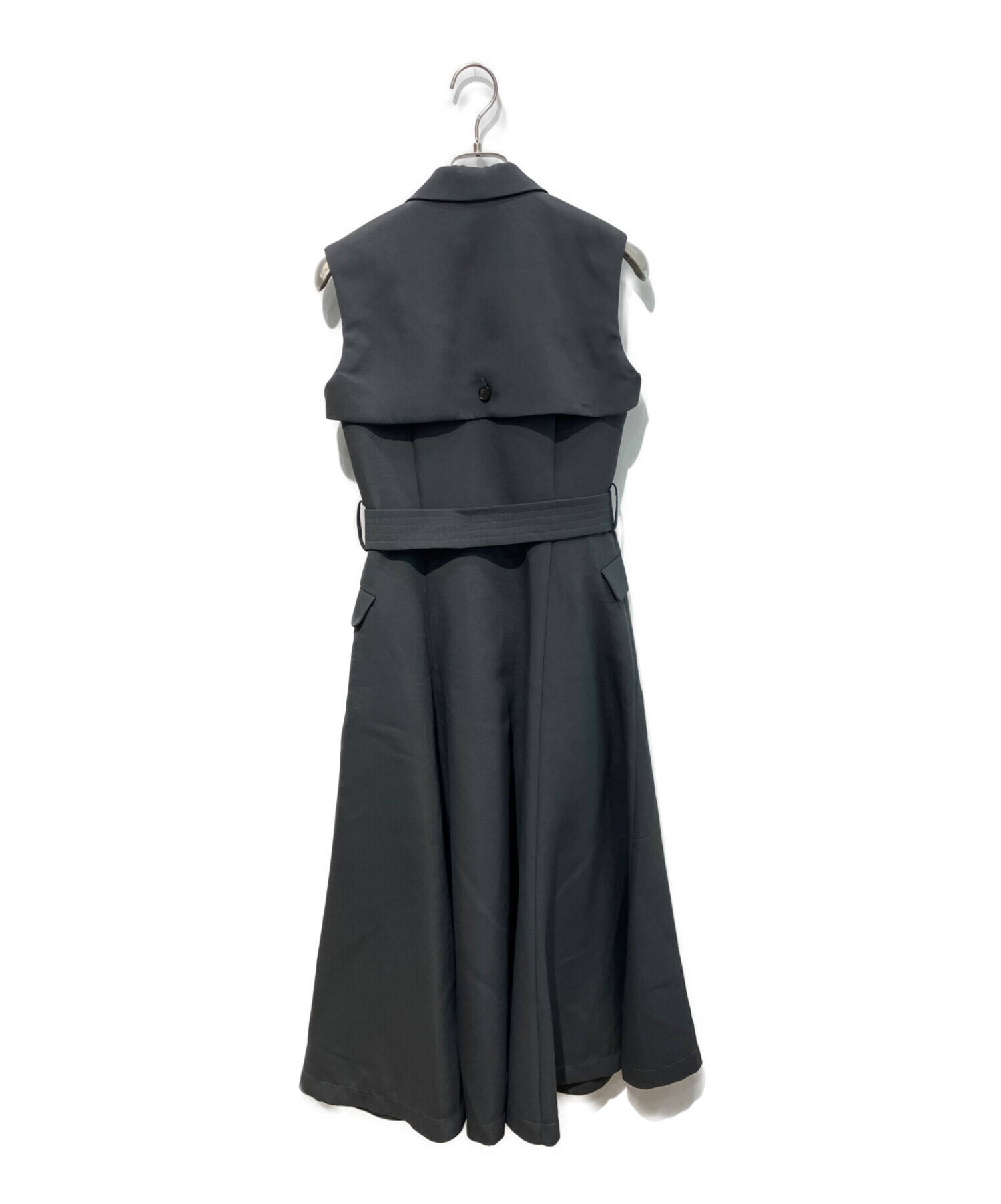 ワンピース Sleeveless Coat Dress / L'Or laubeblanc 中古・古着通販】L'AUBE BLANC (ローブ ブラン) Sleeveless Coat Dress