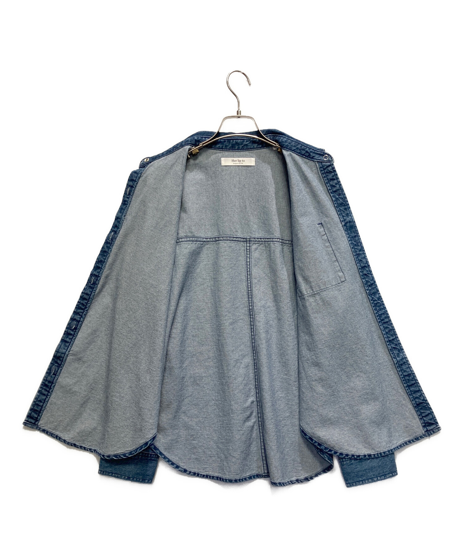 中古・古着通販】Her lip to (ハーリップトゥ) Emblem Logo Denim