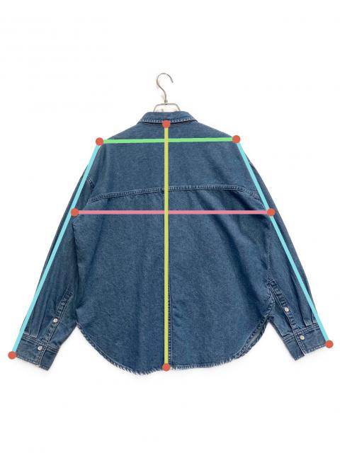 ジャケット・アウター Herlipto /EmblemLogoDenimShirtJacket 中古・古着通販】Her lip to (ハーリップトゥ) Emblem Logo Denim