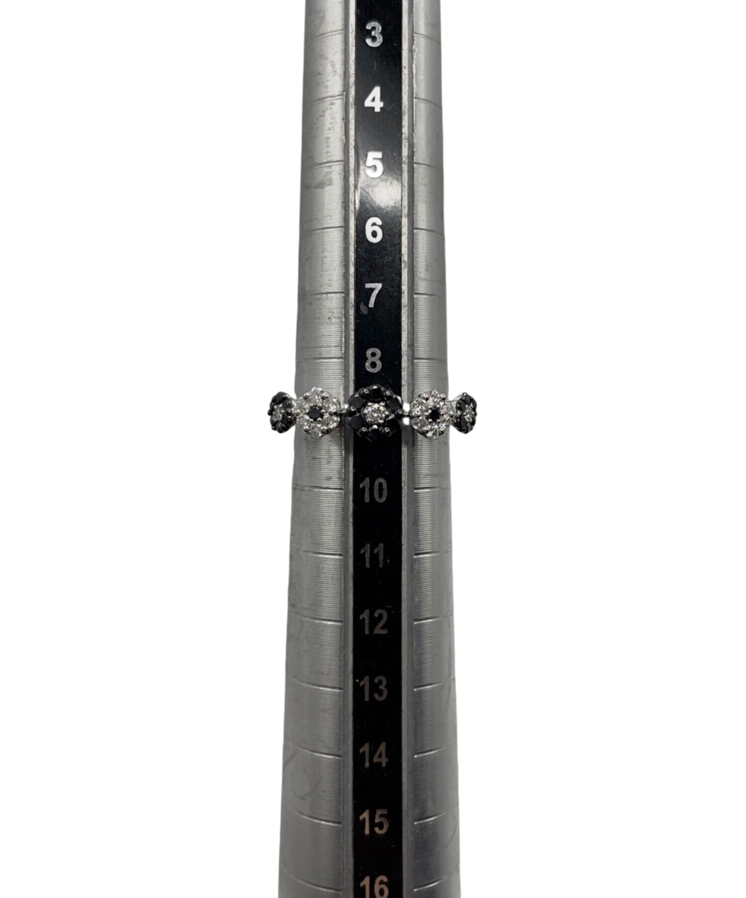 ponte vecchio フラワーモチーフ18WGパメダイヤリング 9号