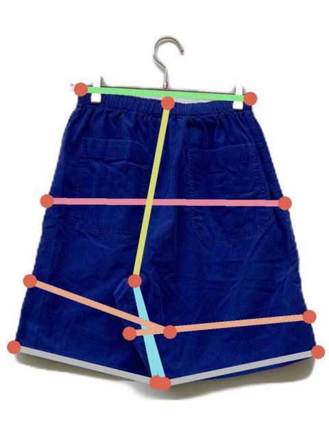 中古・古着通販】UNSLACKS (アンスラックス) ACTIVE BAGGY SHORTS