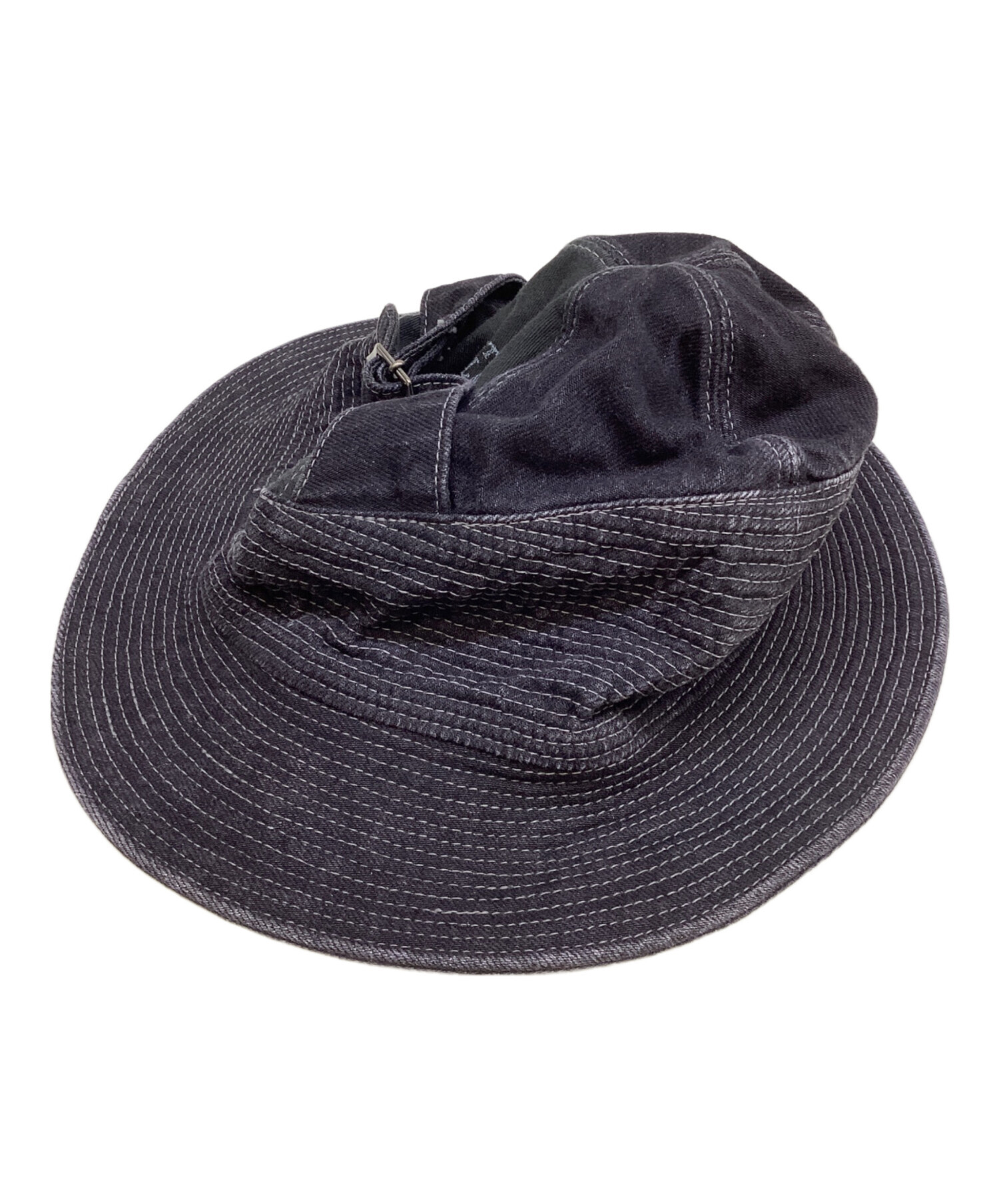 中古・古着通販】KAPITAL (キャピタル) 11.5ozブラック×ブラックデニム