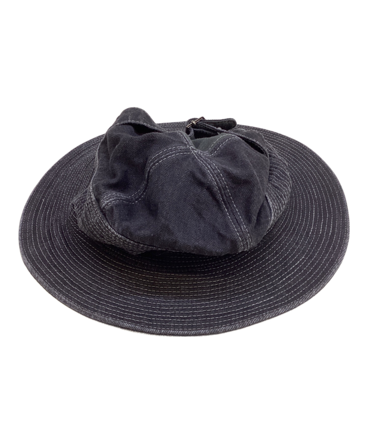 KAPITALキャピタル　ベレー帽 中古・古着通販】KAPITAL (キャピタル) 11.5ozブラック×ブラックデニム