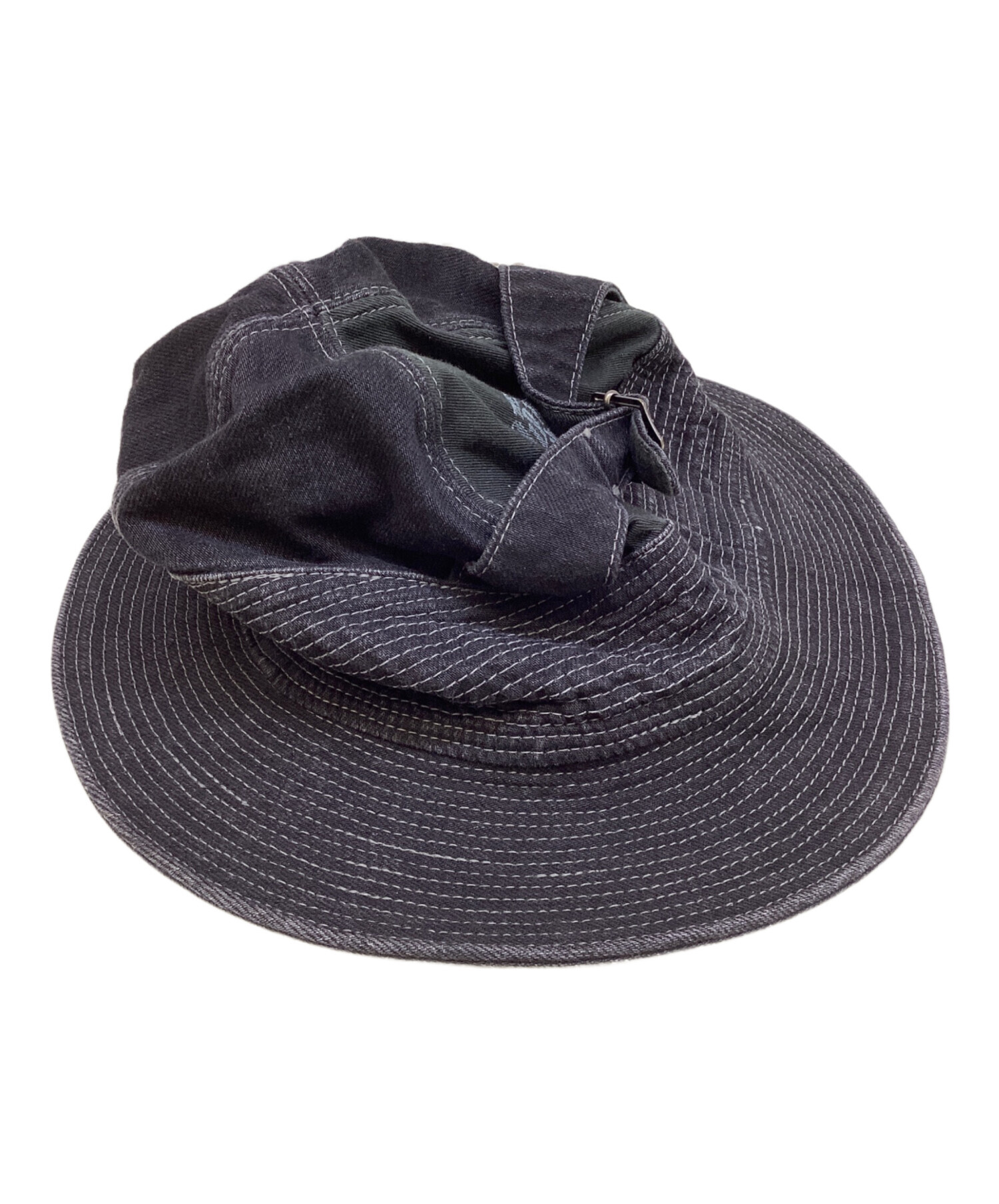 中古・古着通販】KAPITAL (キャピタル) 11.5ozブラック×ブラックデニム