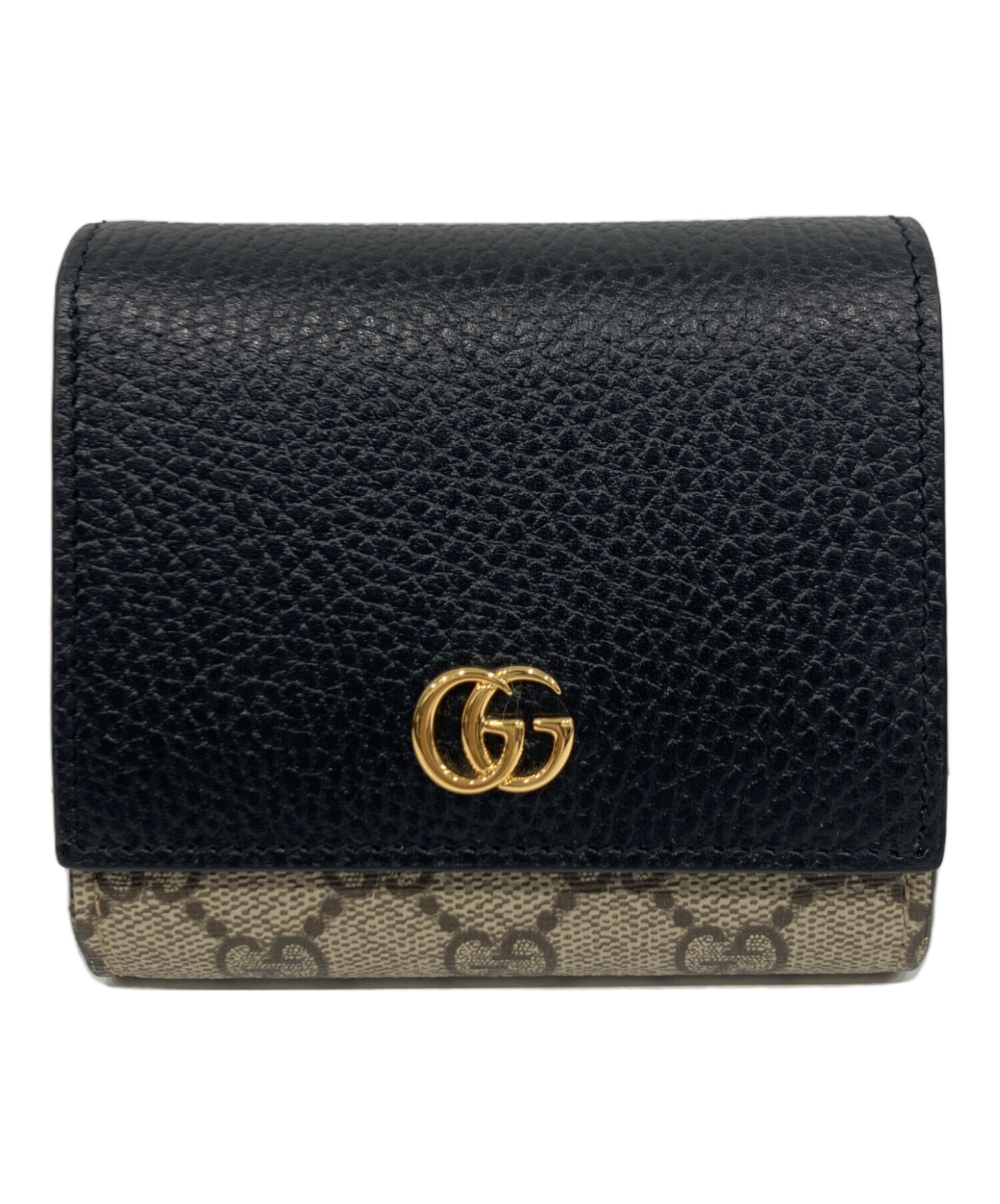 中古・古着通販】GUCCI (グッチ) GGマーモントコンパクトウォレット