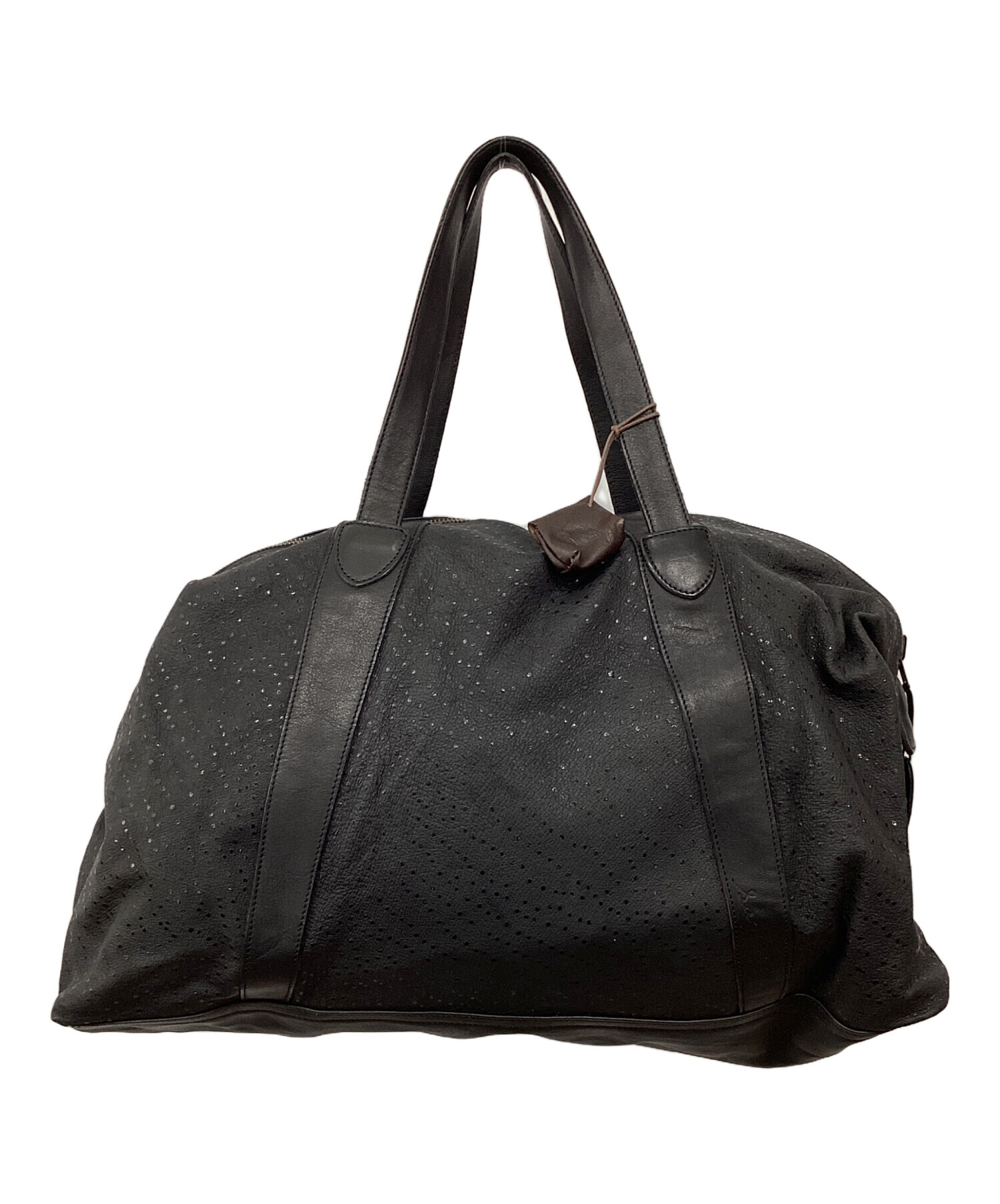 中古・古着通販】IBIZA (イビザ) リバーシブルトートバッグ ブラック 