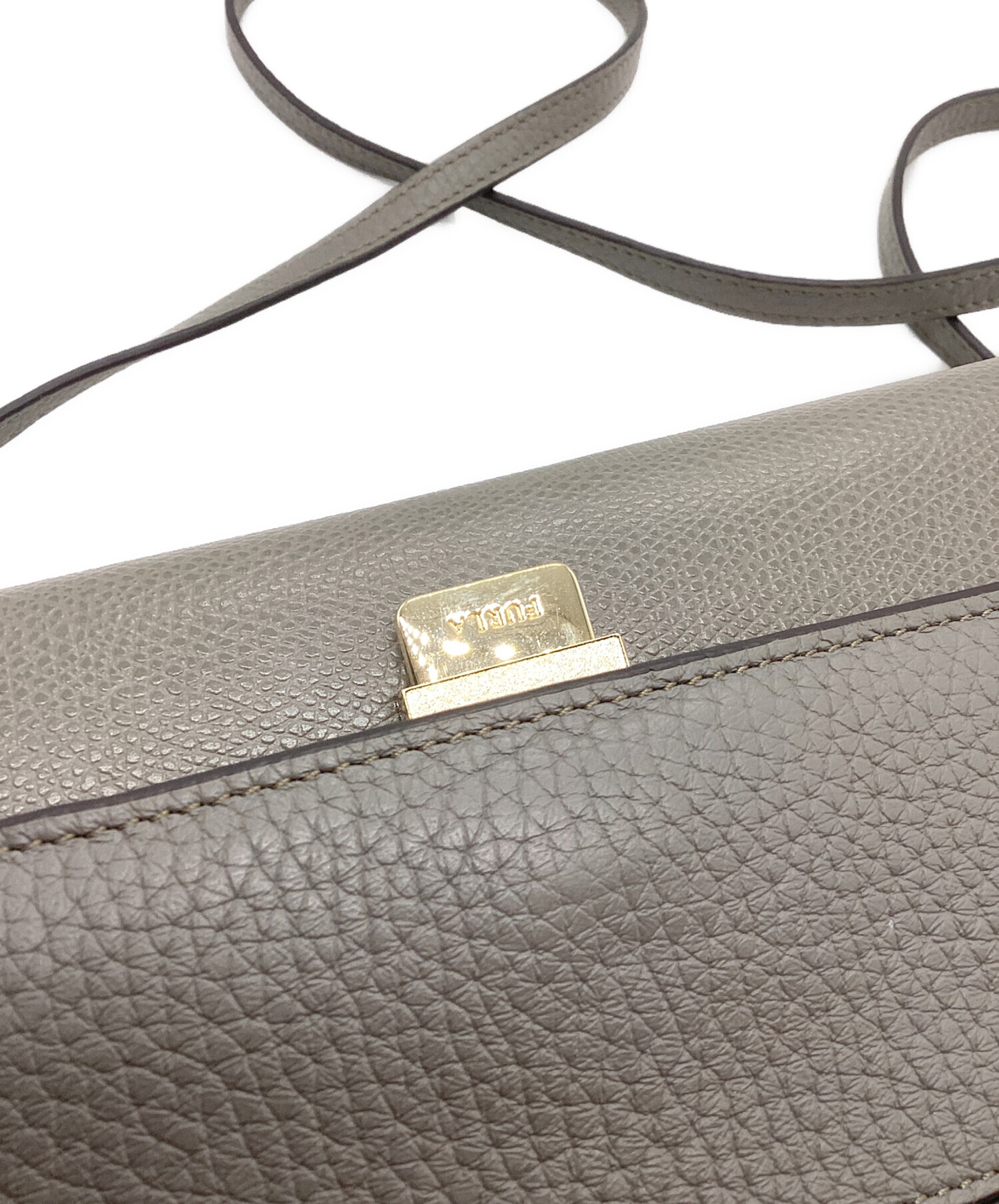 中古・古着通販】FURLA (フルラ) LIKE MINI CROSSBODY グレー