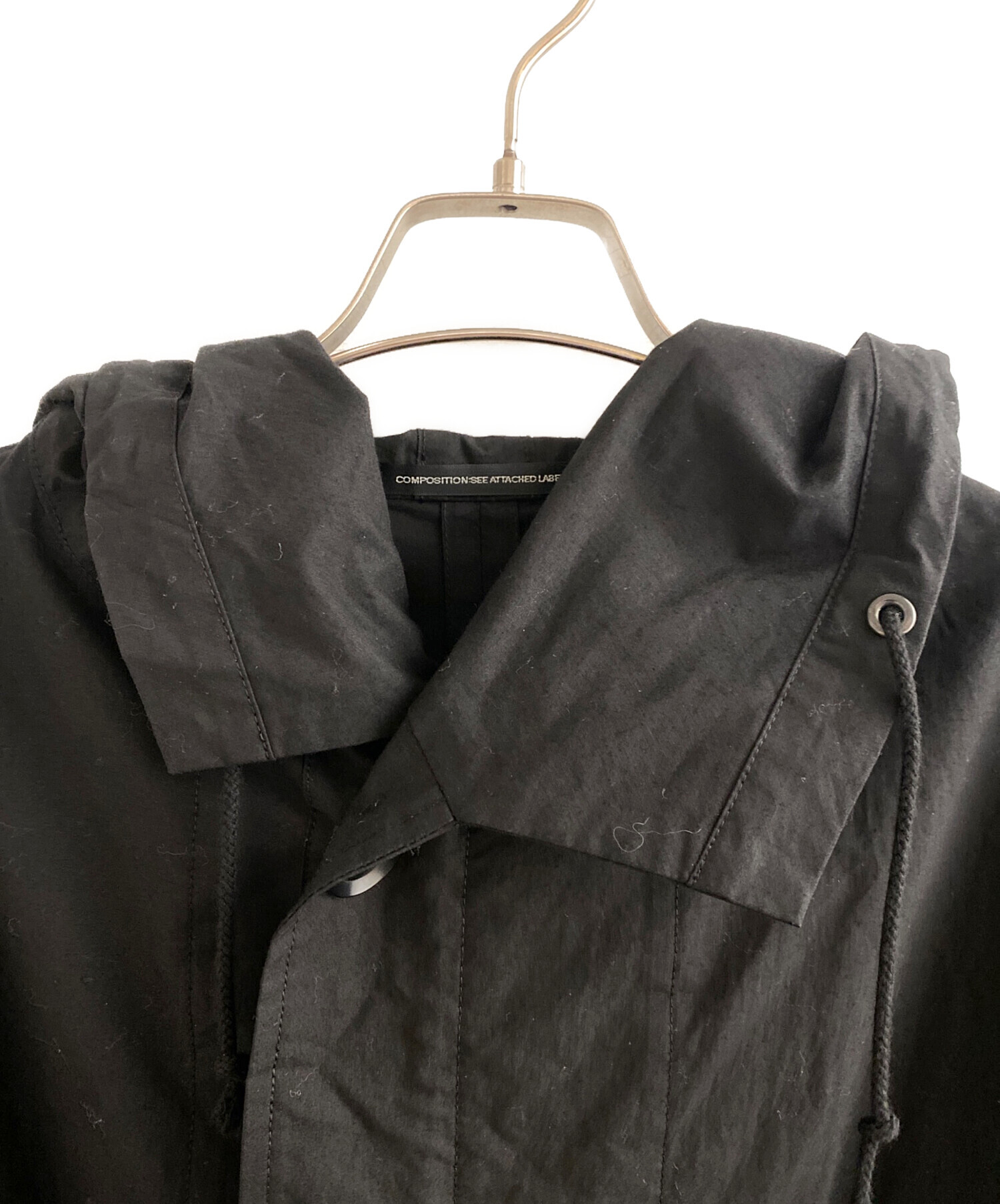 中古・古着通販】Y's (ワイズ) 20SS モッズコート ブラック サイズ:1