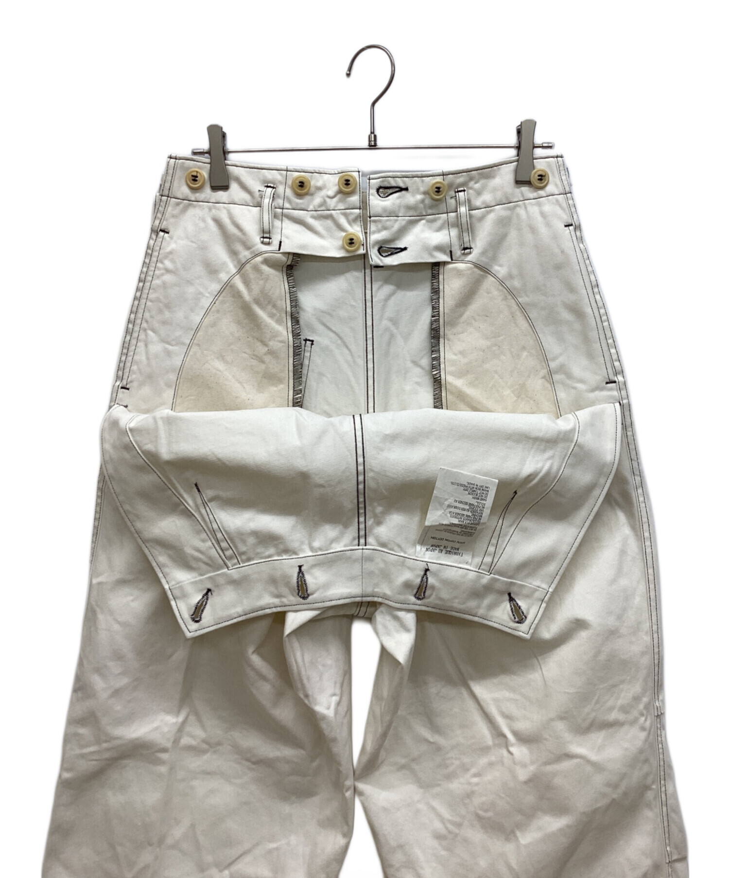 中古・古着通販】TUKI (ツキ) type3パンツ ホワイト サイズ:1