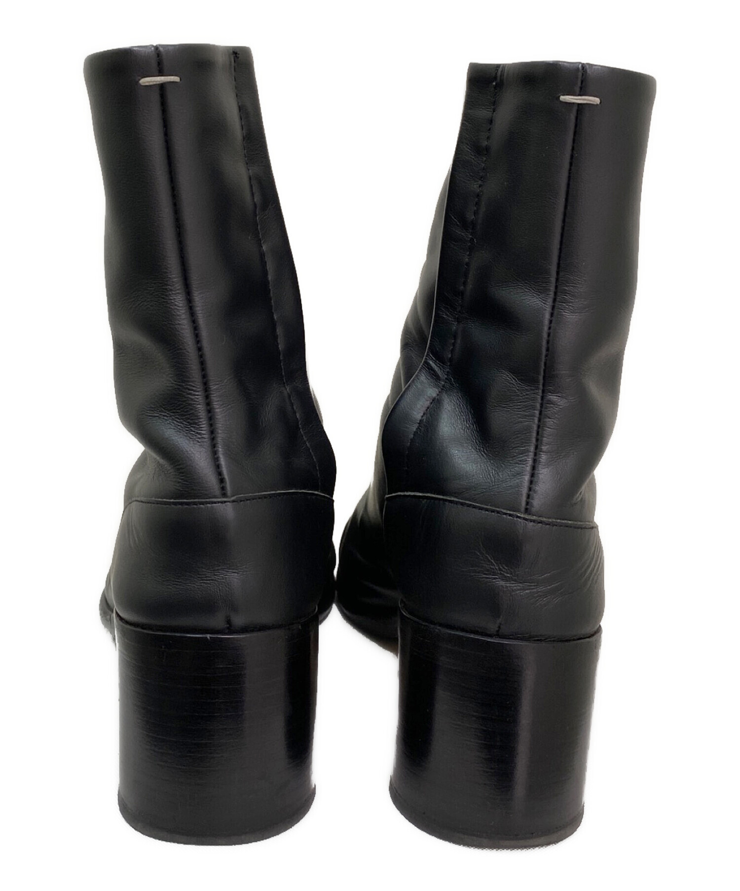 美品【Maison Margiela】足袋ブーツ　ブラック40 裏張り済み 中古・古着通販】Maison Margiela (メゾンマルジェラ) 足袋ブーツ