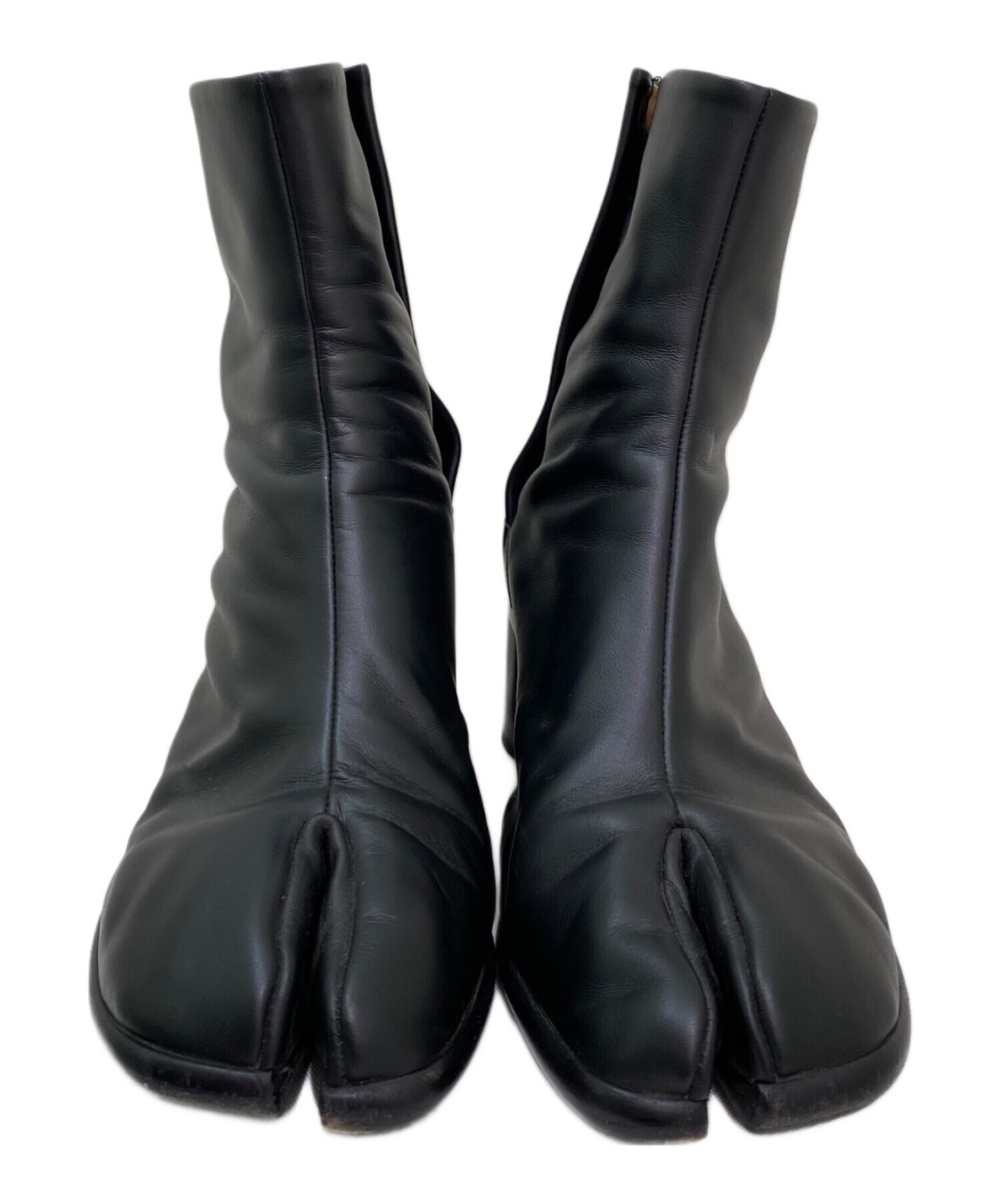 美品【Maison Margiela】足袋ブーツ　ブラック40 裏張り済み 中古・古着通販】Maison Margiela (メゾンマルジェラ) 足袋ブーツ