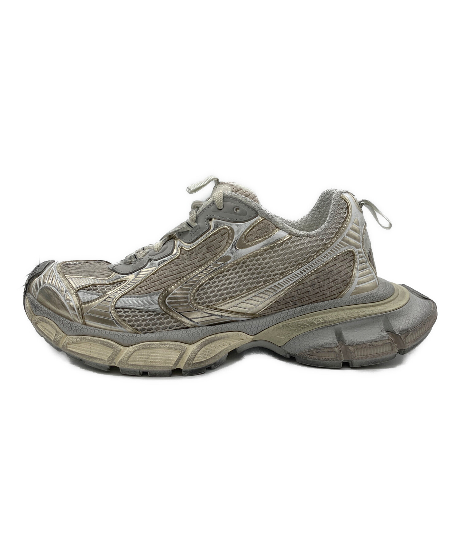 【タグ付き・未使用】BALENCIAGA バレンシアガ パース グレー 中古・古着通販】BALENCIAGA (バレンシアガ) スニーカー グレー