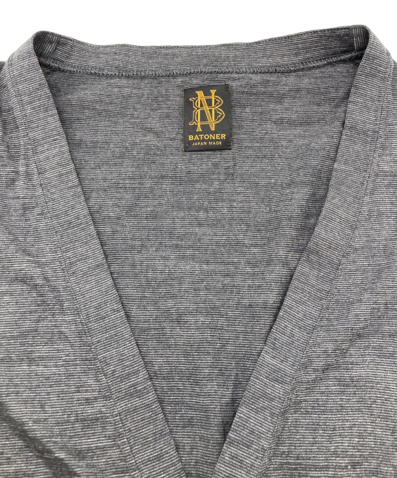 BATONER WASHABLE WOOL CARDIGAN カーディガン 3 中古・古着通販】BATONER (バトナ―) WASHABLE WOOL CARDIGAN