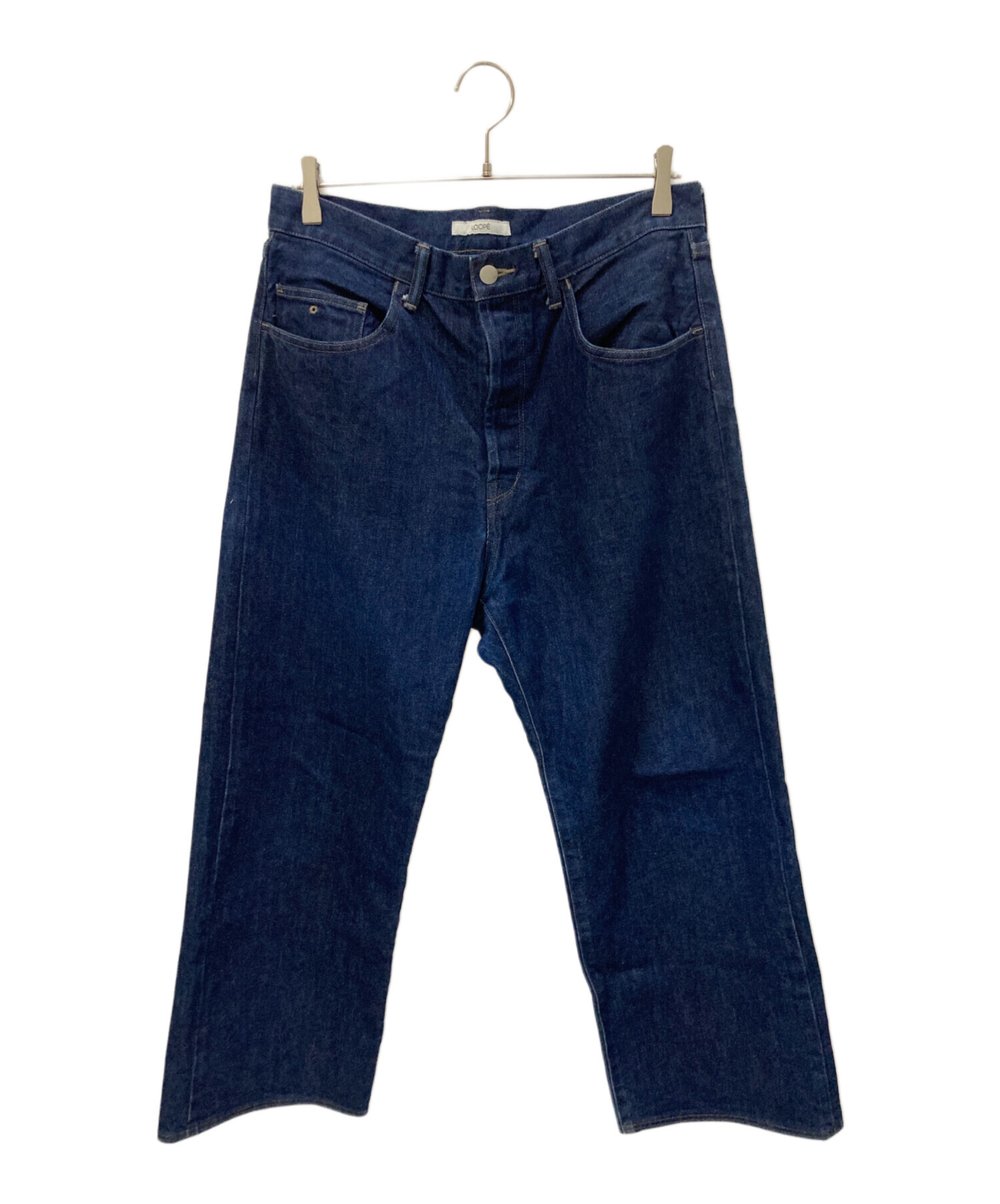 LOOPE 極太 ワイドデニム インディゴ パンツ denim 限定 インディゴ 