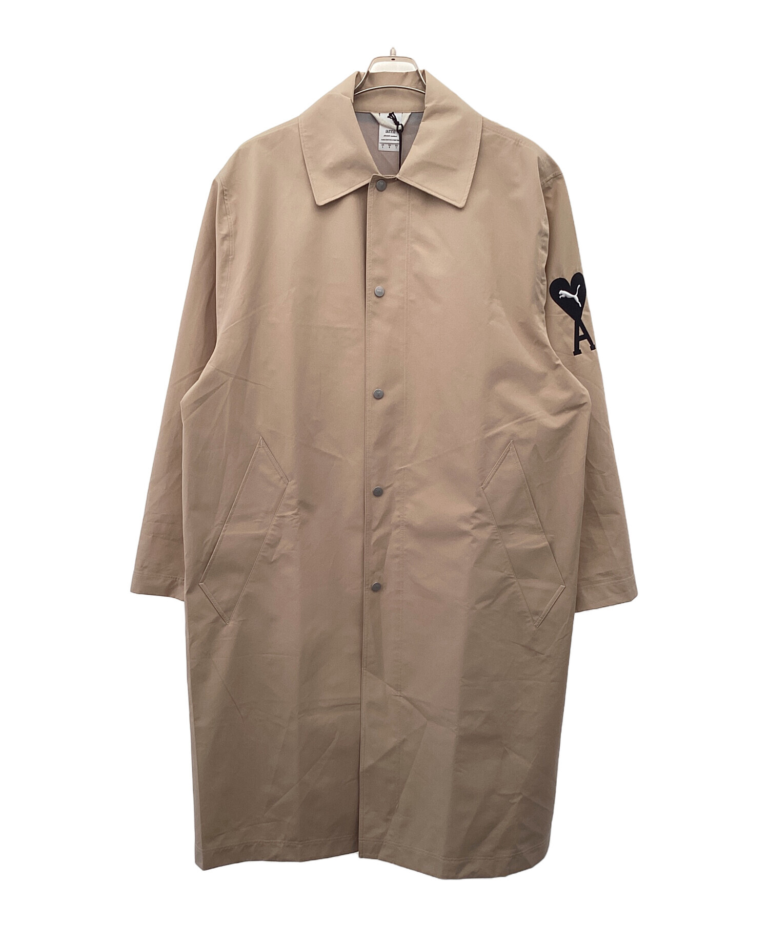 【美品】 ami Alexandre mattiussi コート ベージュ 中古・古着通販】PUMA (プーマ) AMI Alexandre Mattiussi (アミ